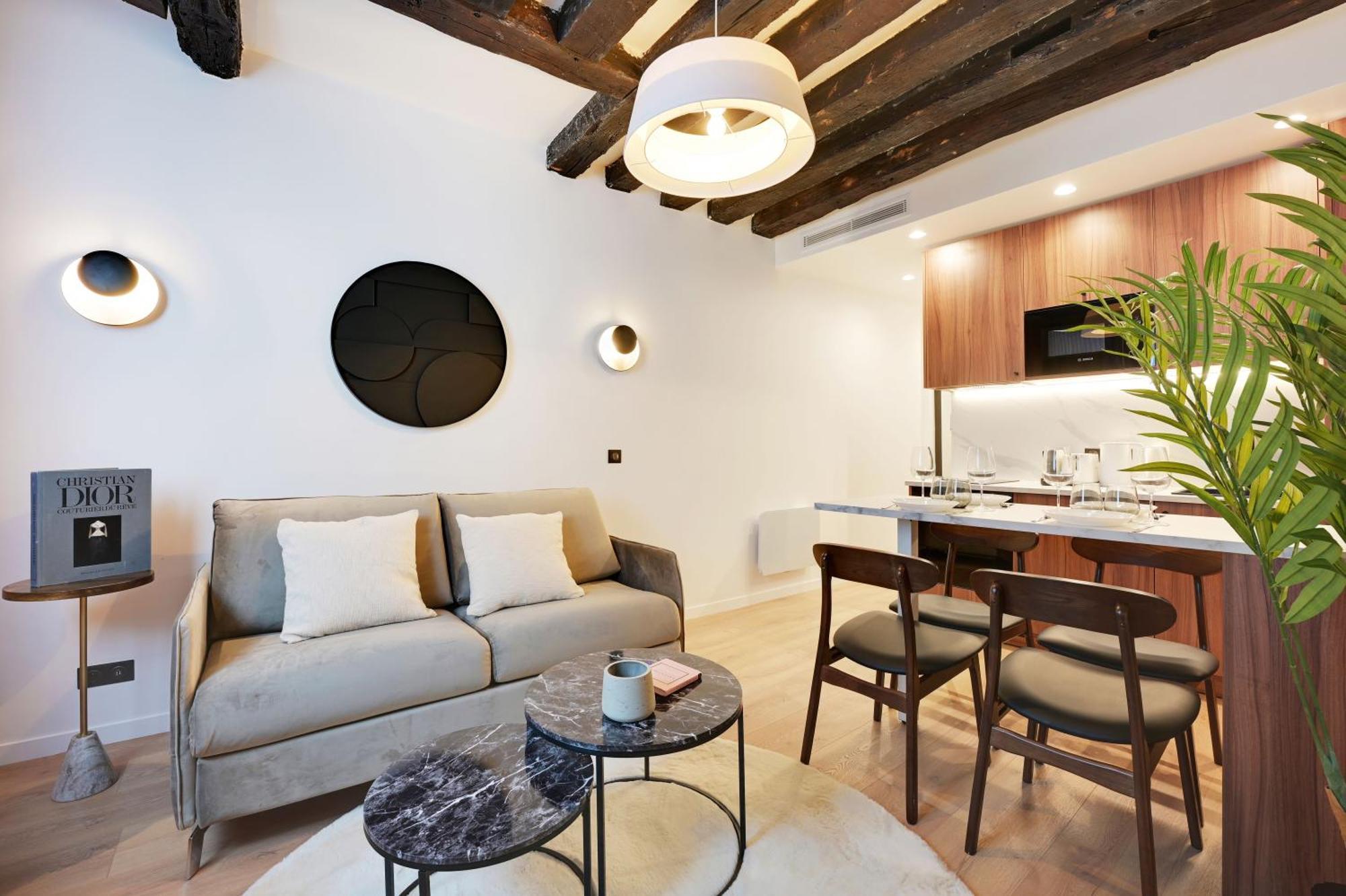 Apartment Chic - 1br-4p -ac- Marais-vosges *
