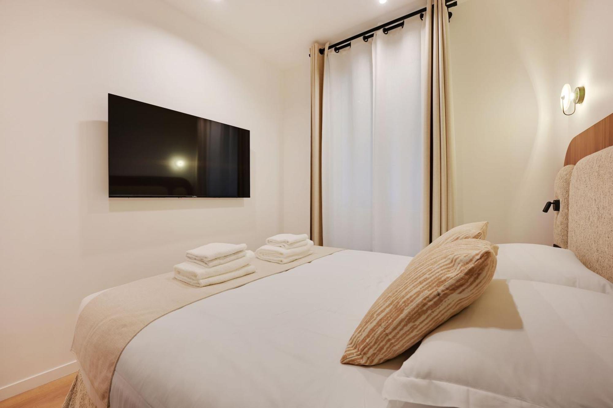 Apartment Chic - 1br-4p -ac- Marais-vosges Paris
