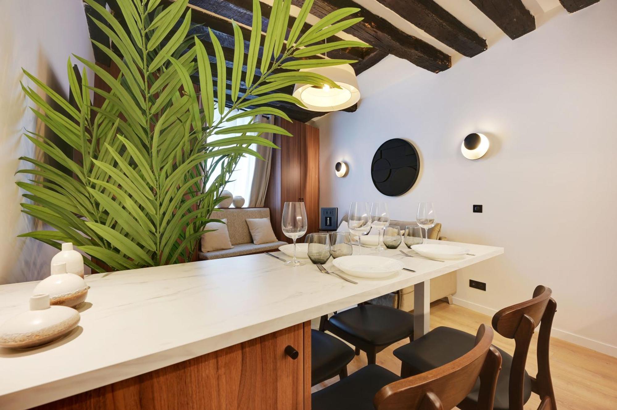 Apartment Chic - 1br-4p -ac- Marais-vosges