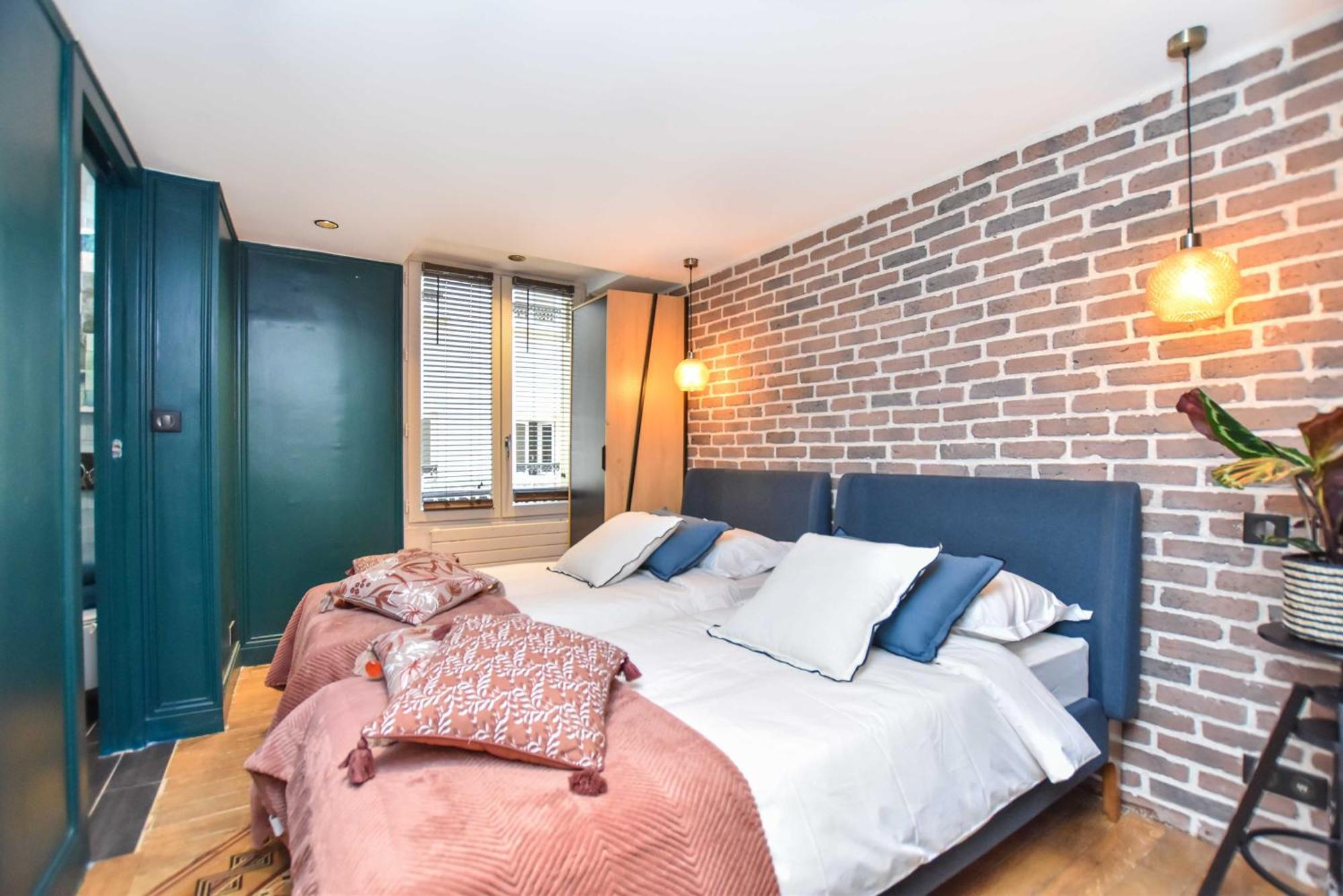 Apartment Charming 3br Montorgueil Republique *