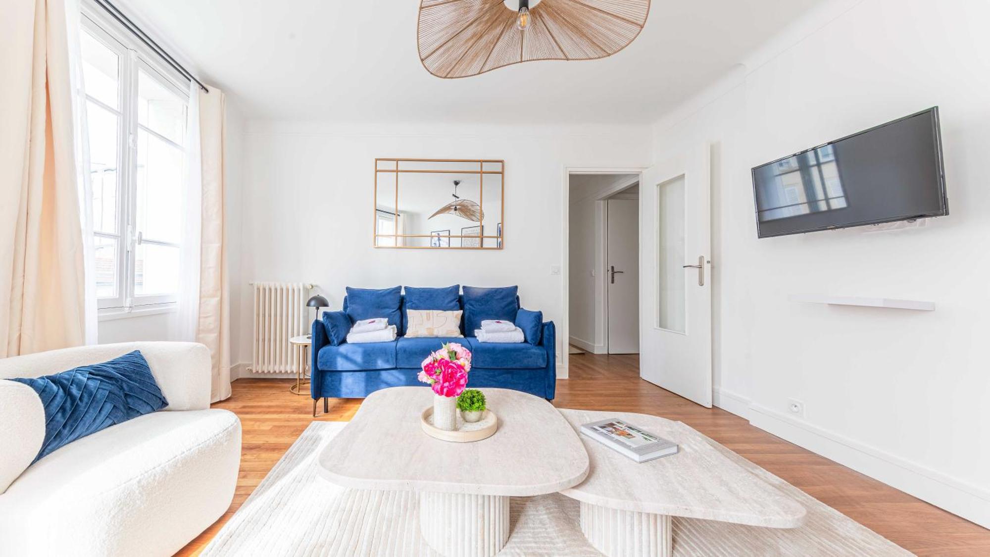 Apartment Bright & Charming - 1br-4p - Montmartre Paris