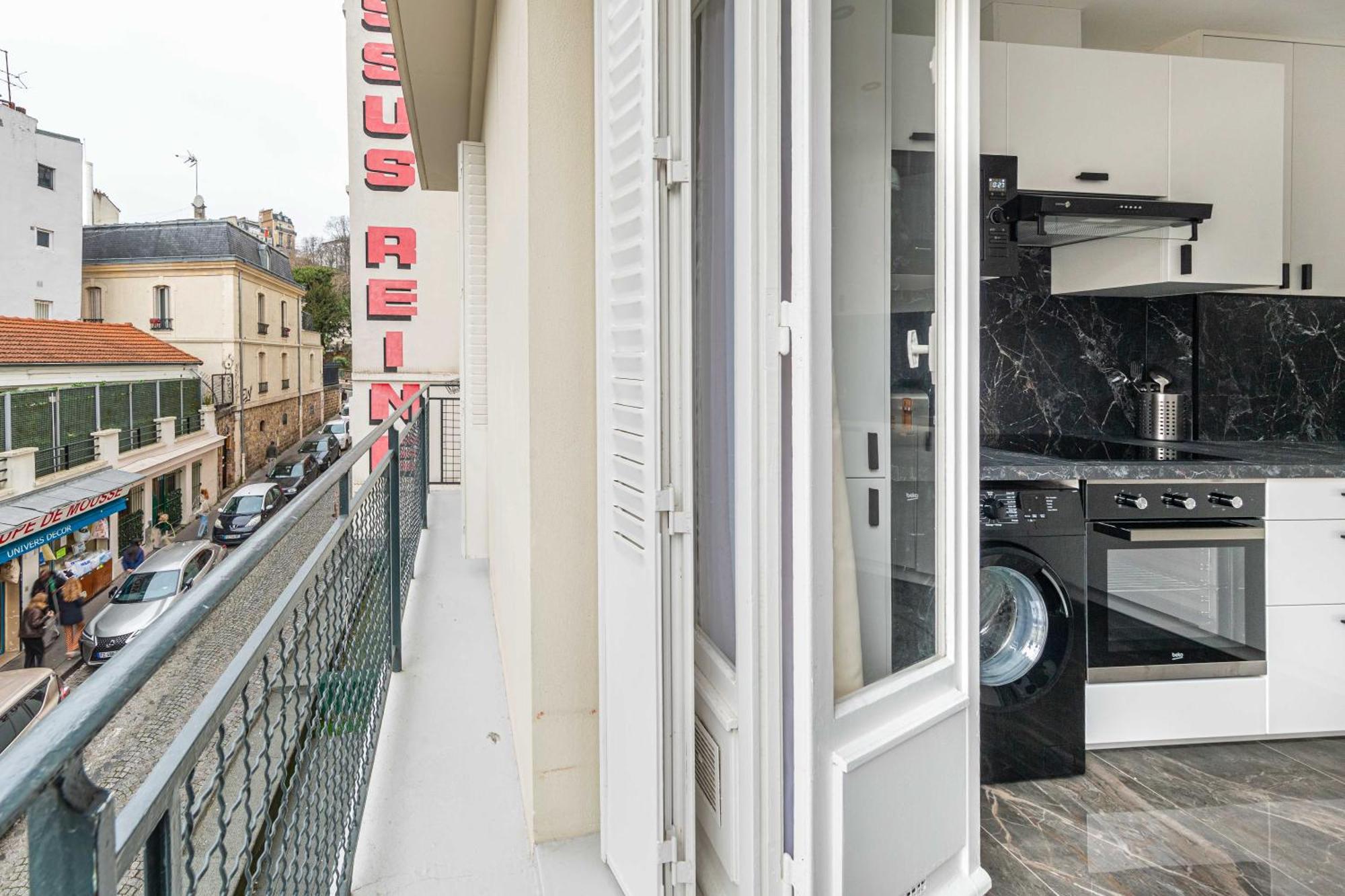Apartment Bright & Charming - 1br-4p - Montmartre Paris