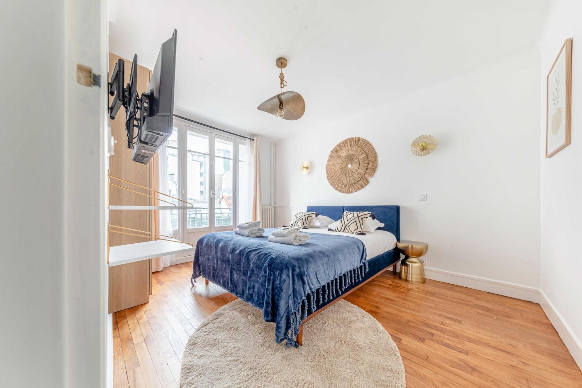Bright & Charming - 1br-4p - Montmartre Paris