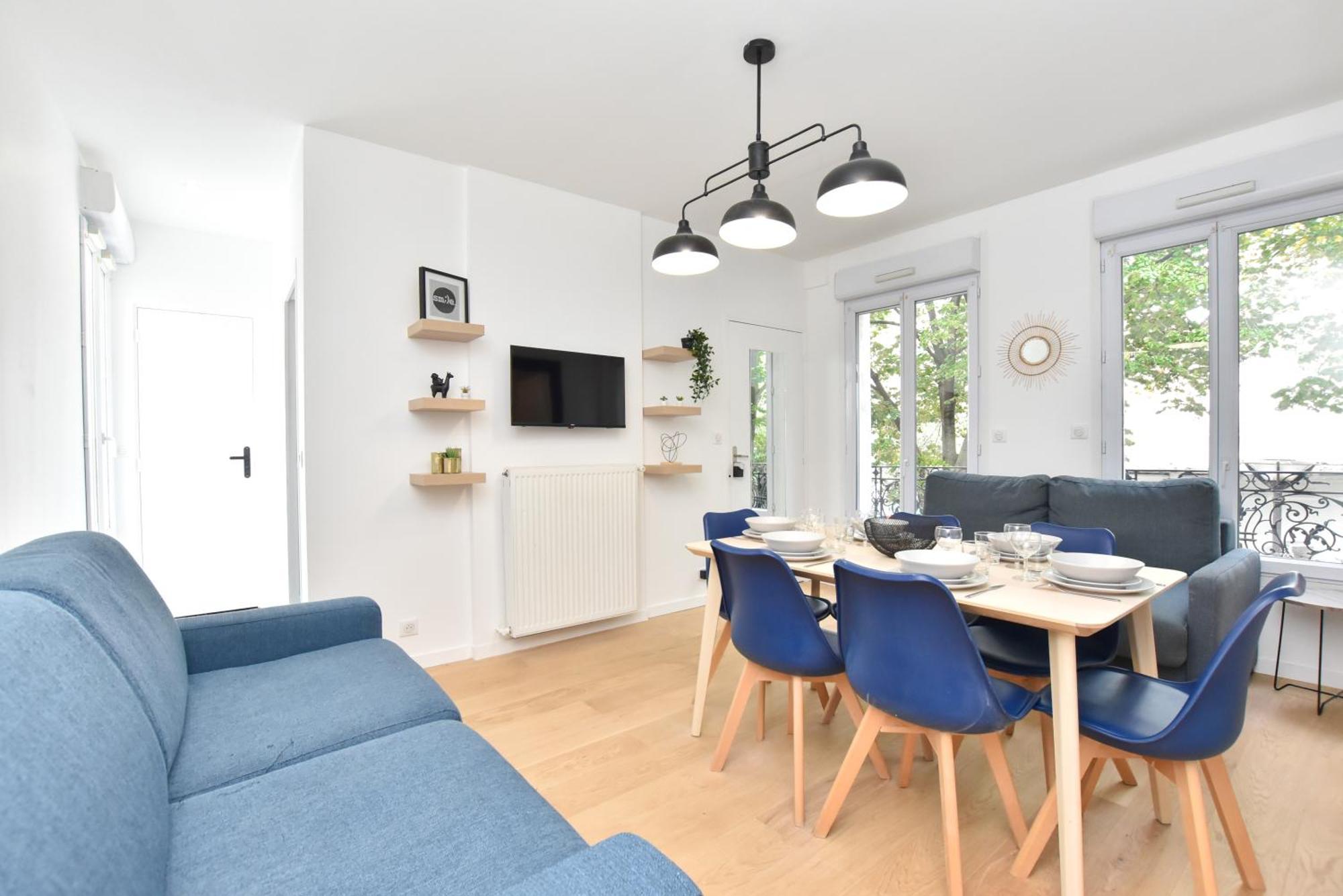 Appartement Authentic - 1br-6p - Saint-fargeau