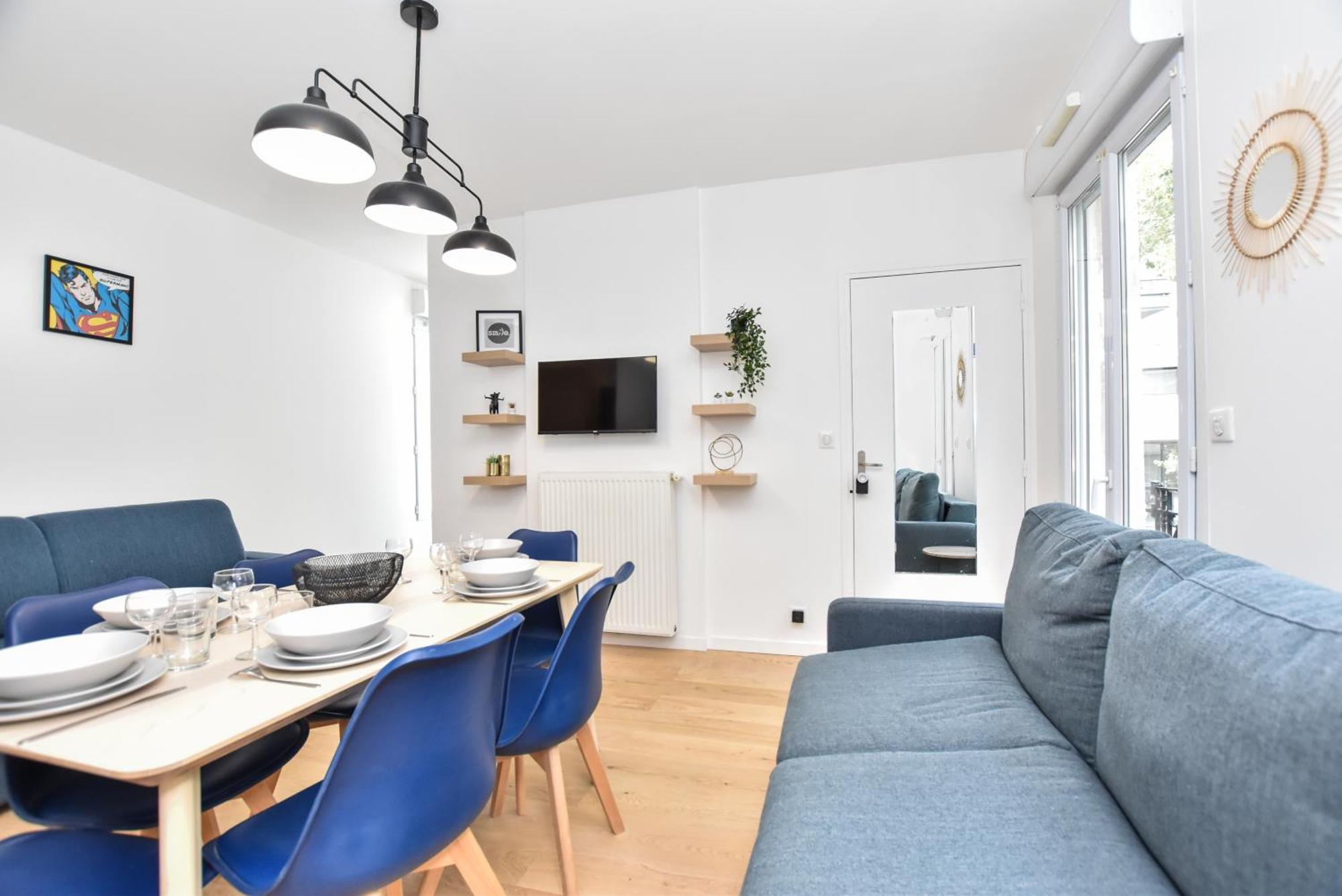 Authentic - 1br-6p - Saint-fargeau Appartement