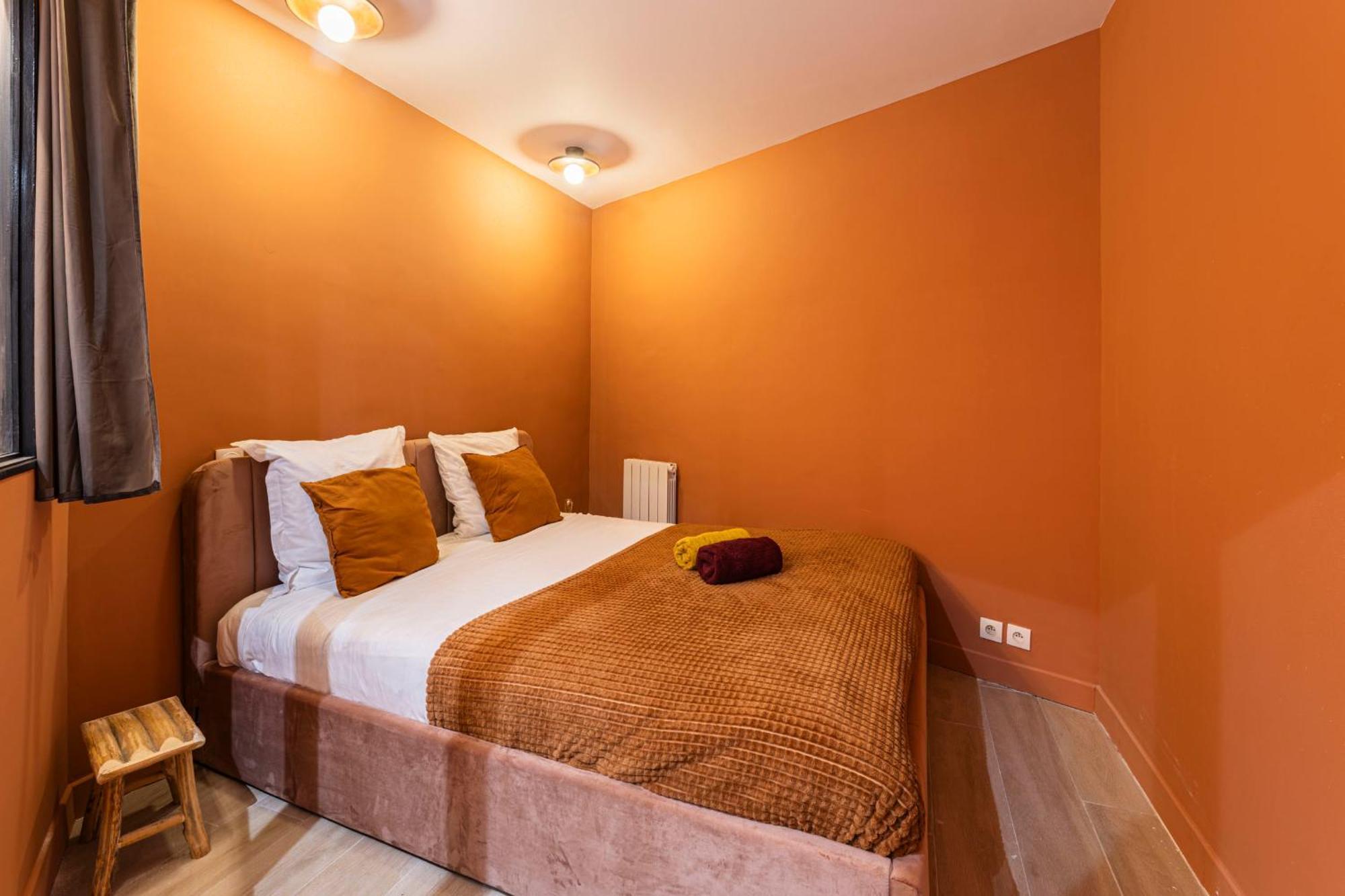 Marais Pompidou 3e, Jacuzzi, 2 Chambres, 4 A 6p Apartamento
