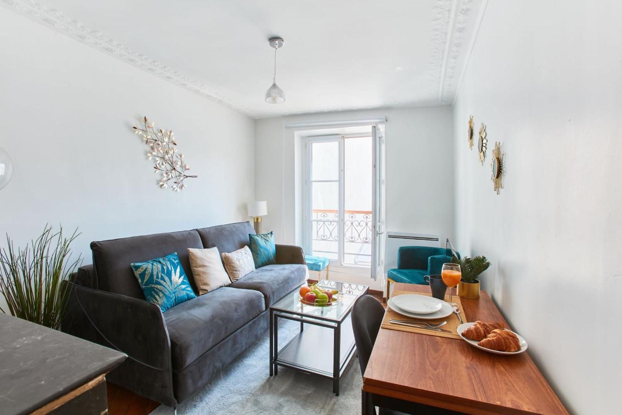 Appartement Montmartre & Sacre-coeur Basilica - 1br - Cityapartmentstay
