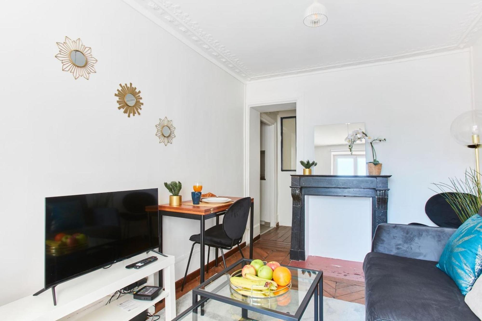 Montmartre & Sacre-coeur Basilica - 1br - Cityapartmentstay Appartement