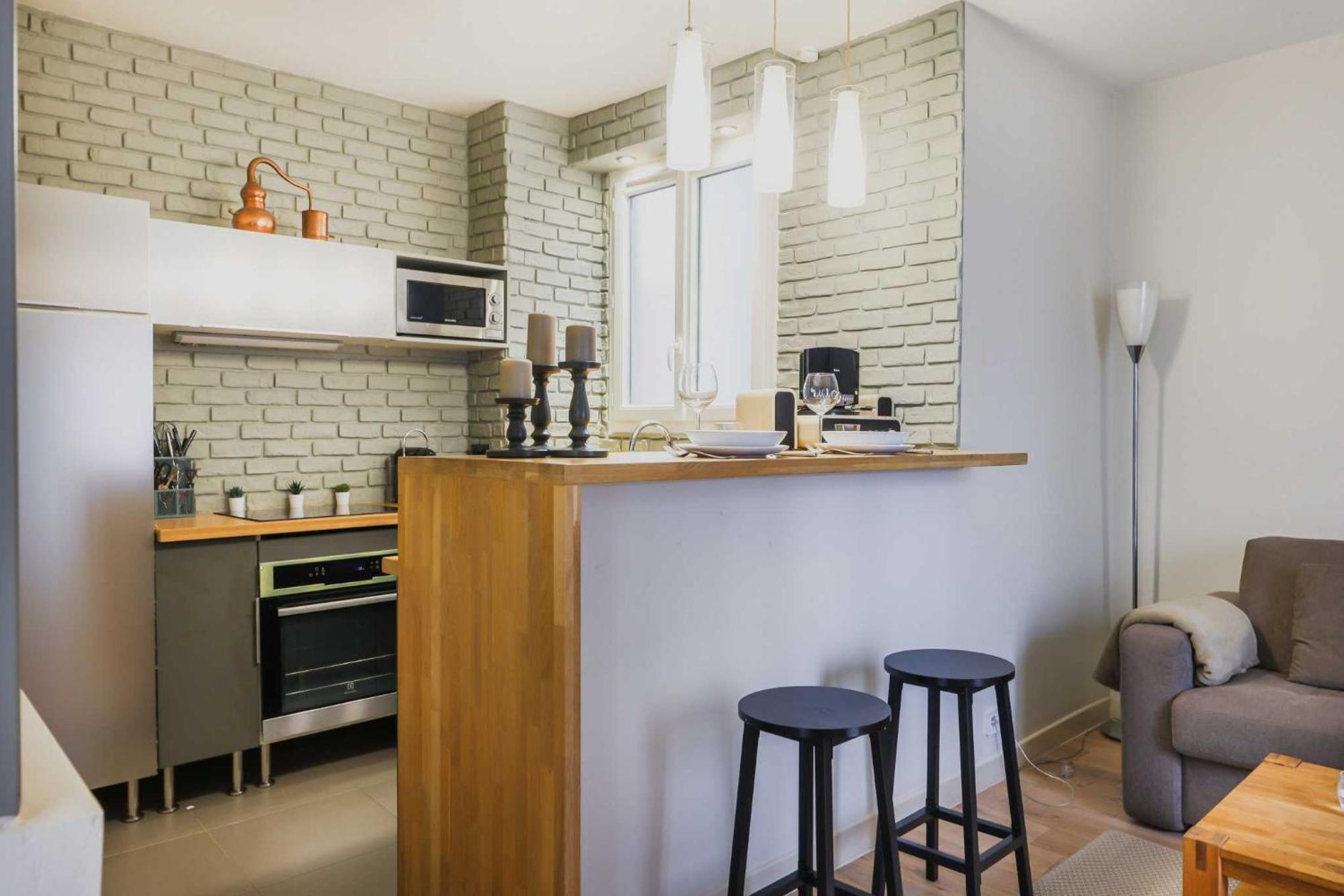 Modern Flat - 1bd-4p - Parc Monceau *
