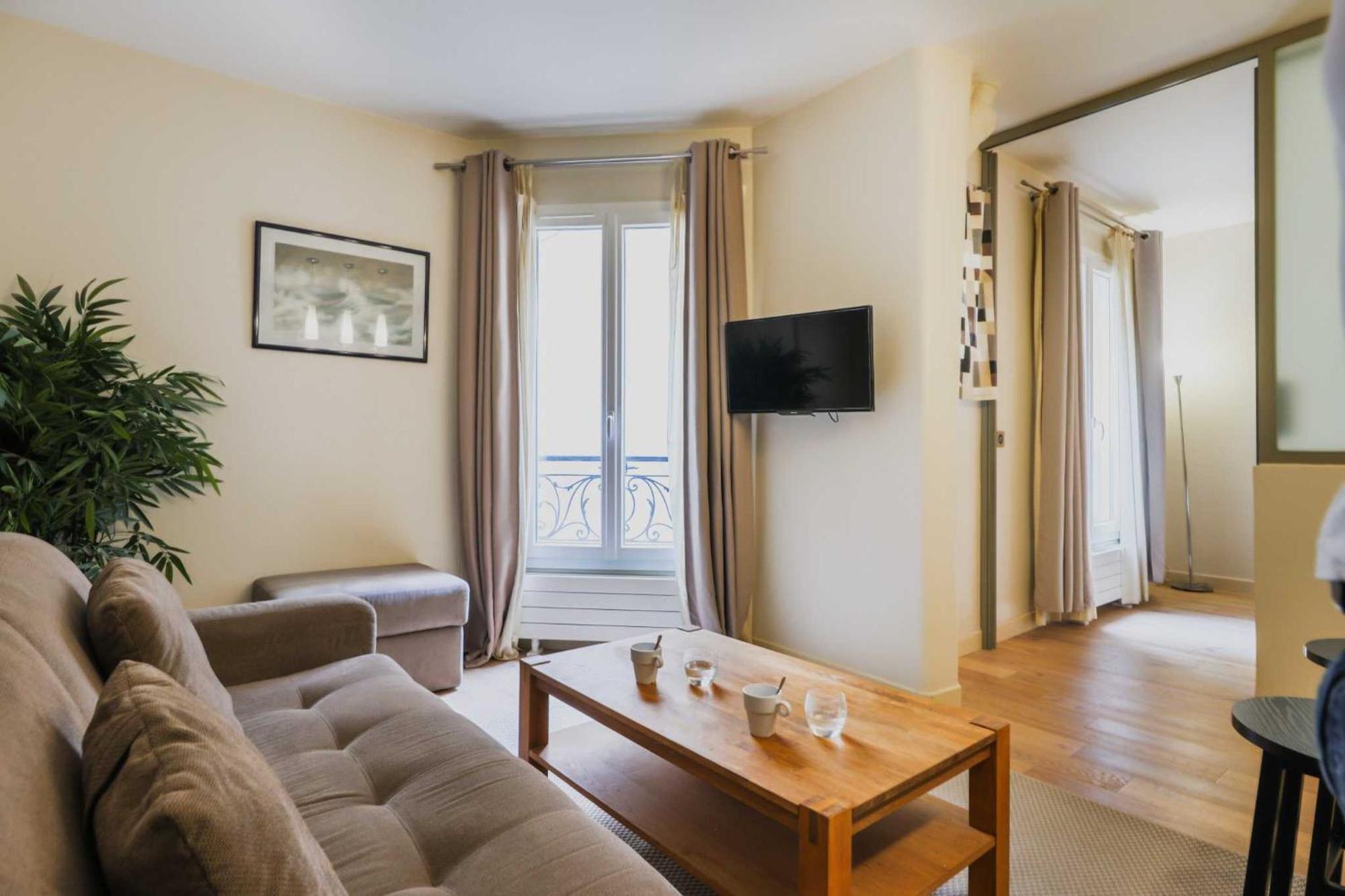 Modern Flat - 1bd-4p - Parc Monceau Paris