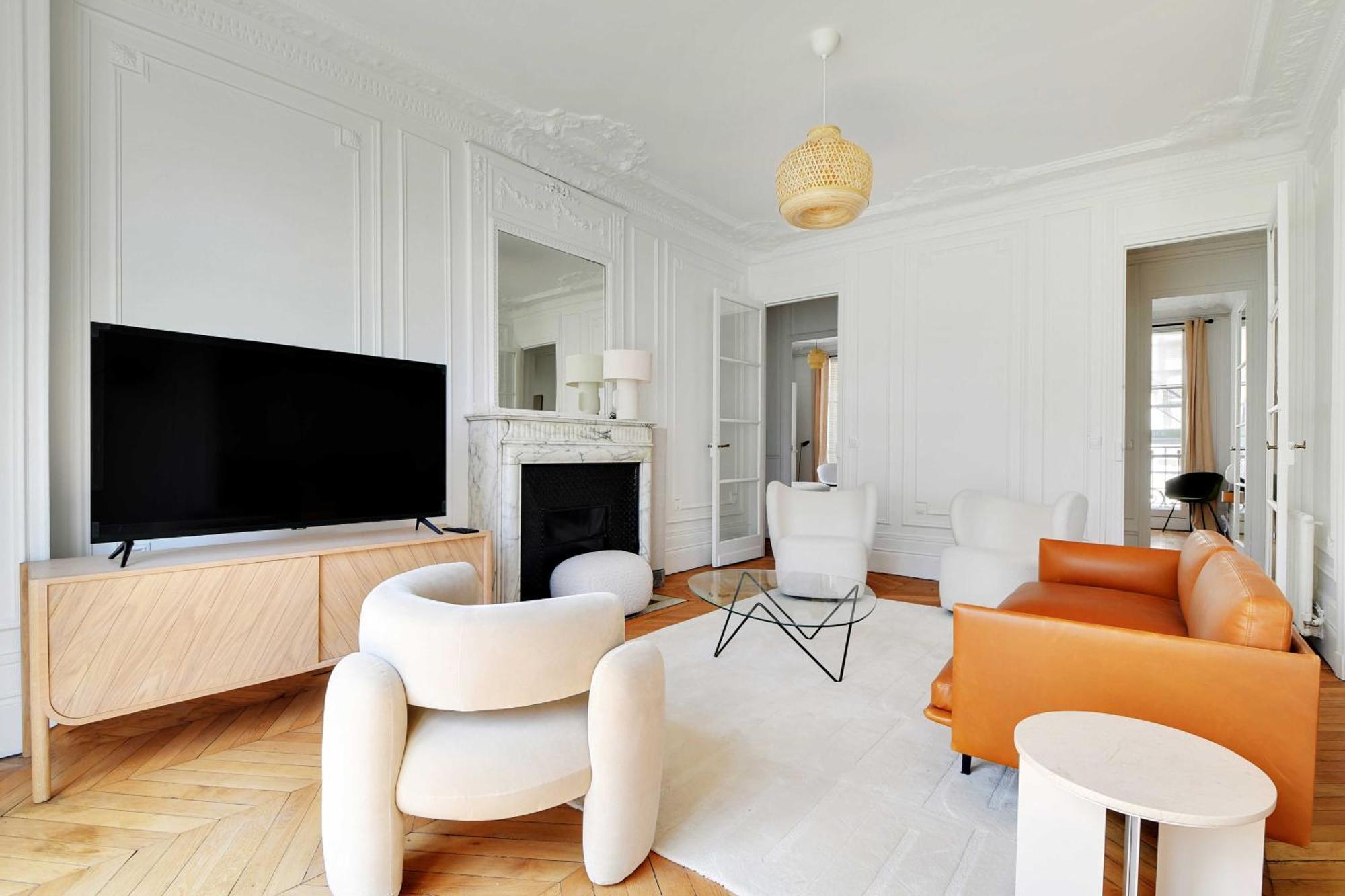 Apartment Elegant And Modern 3bd 6p - Eiffel Tower *