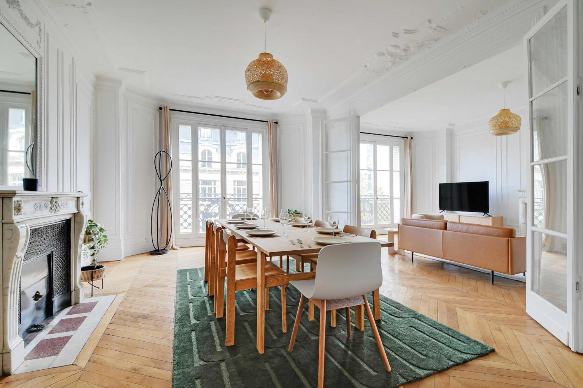 Elegant And Modern 3bd 6p - Eiffel Tower Apartment