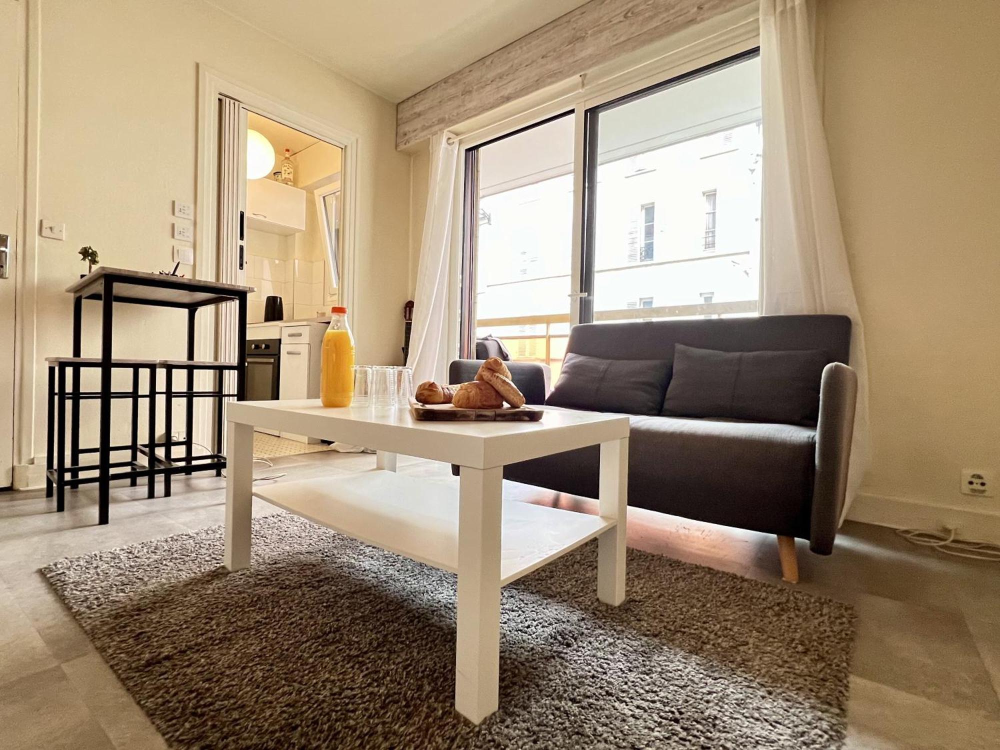 Studio Avec Balcon, Havre De Paix A Montparnasse Apartamento