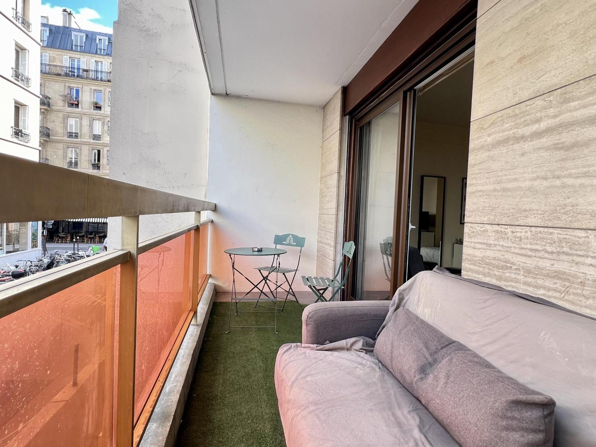 Studio Avec Balcon, Havre De Paix A Montparnasse * Paris