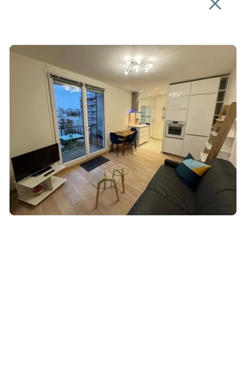 Apartment Lumineux 2 Pieces Avec Vue Sur La Tour Eiffel