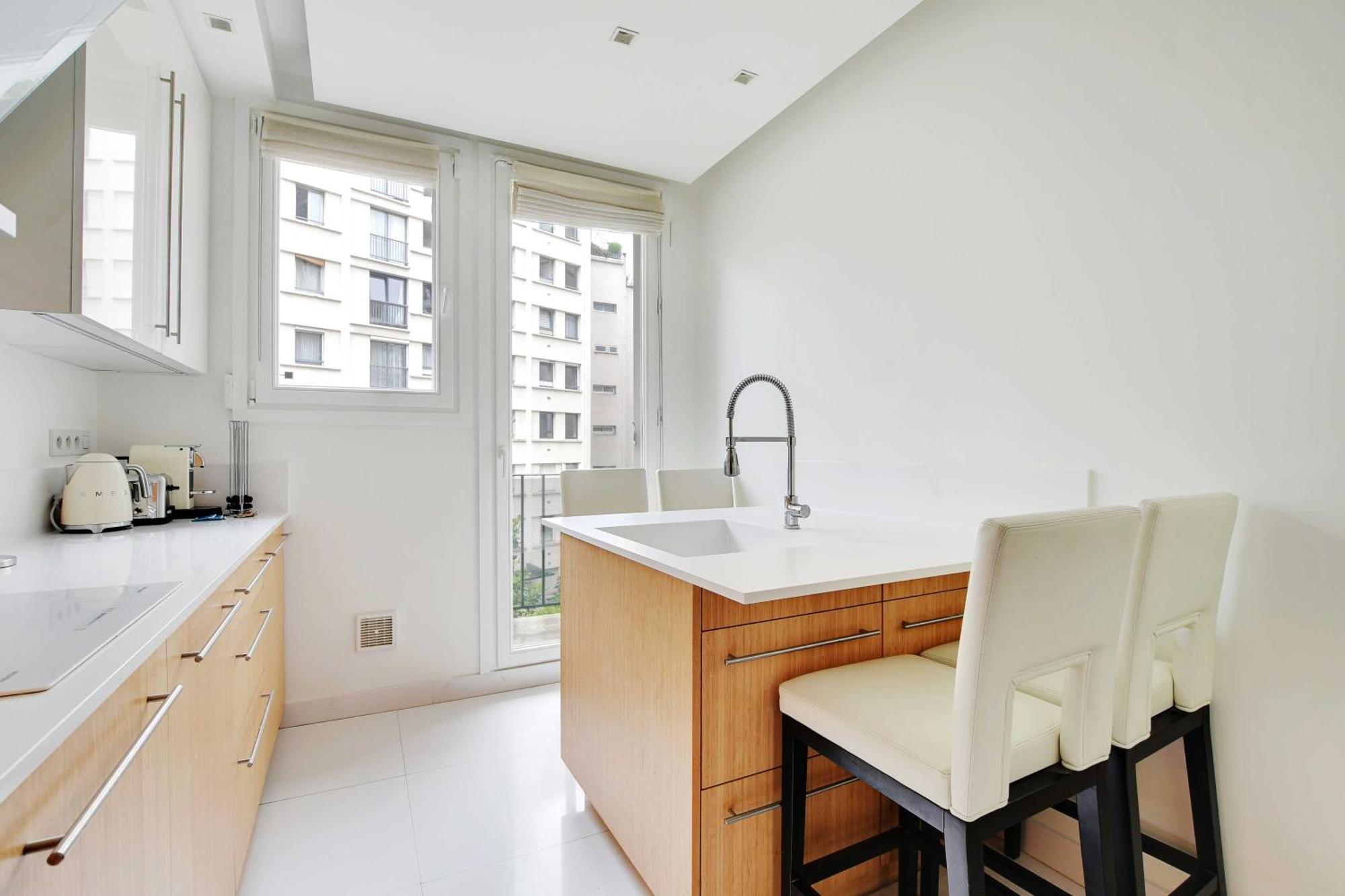 Apartamento Charming Appt With A-c- 1bd-2p - Tour Eiffel *