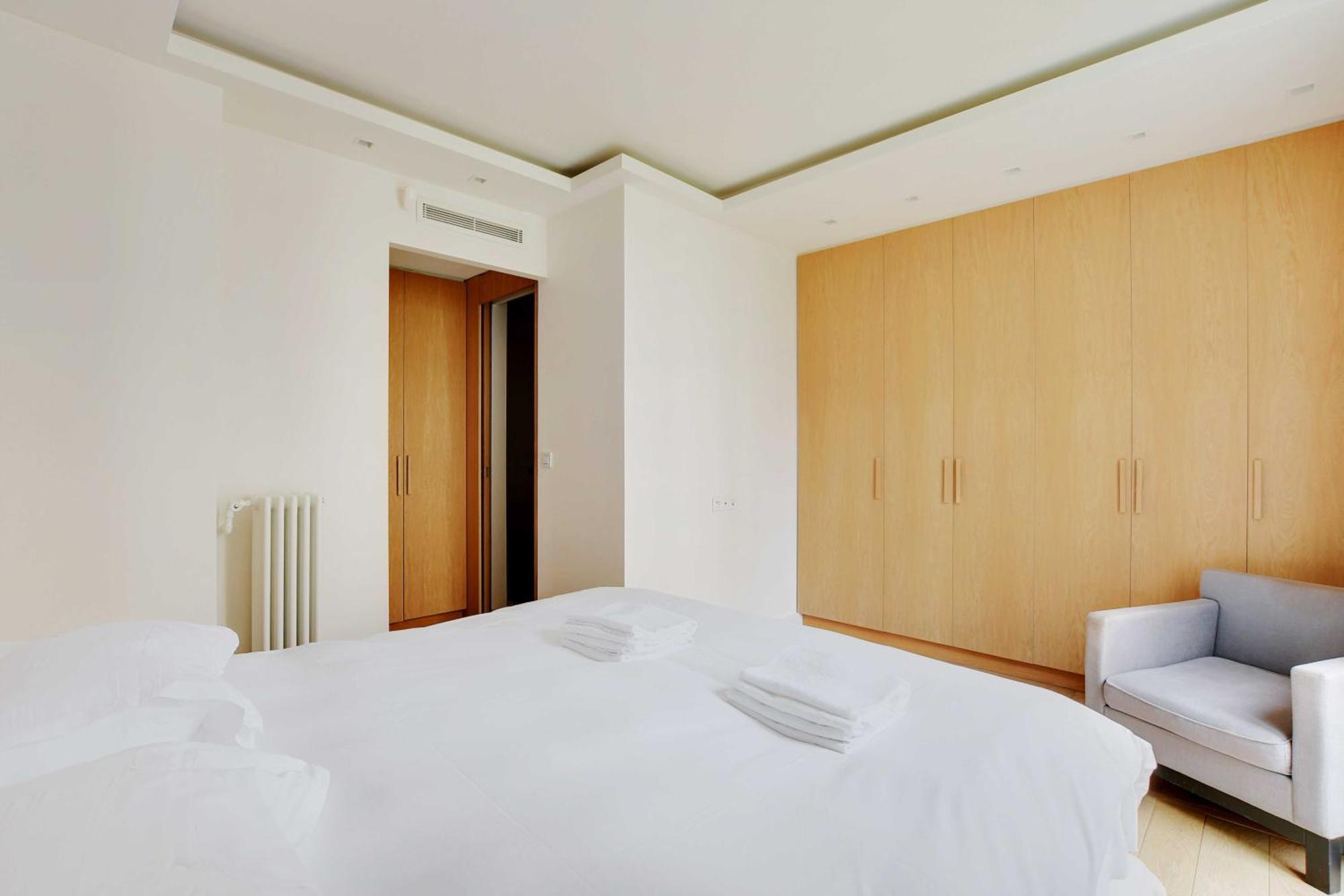 Charming Appt With A-c- 1bd-2p - Tour Eiffel * Paris