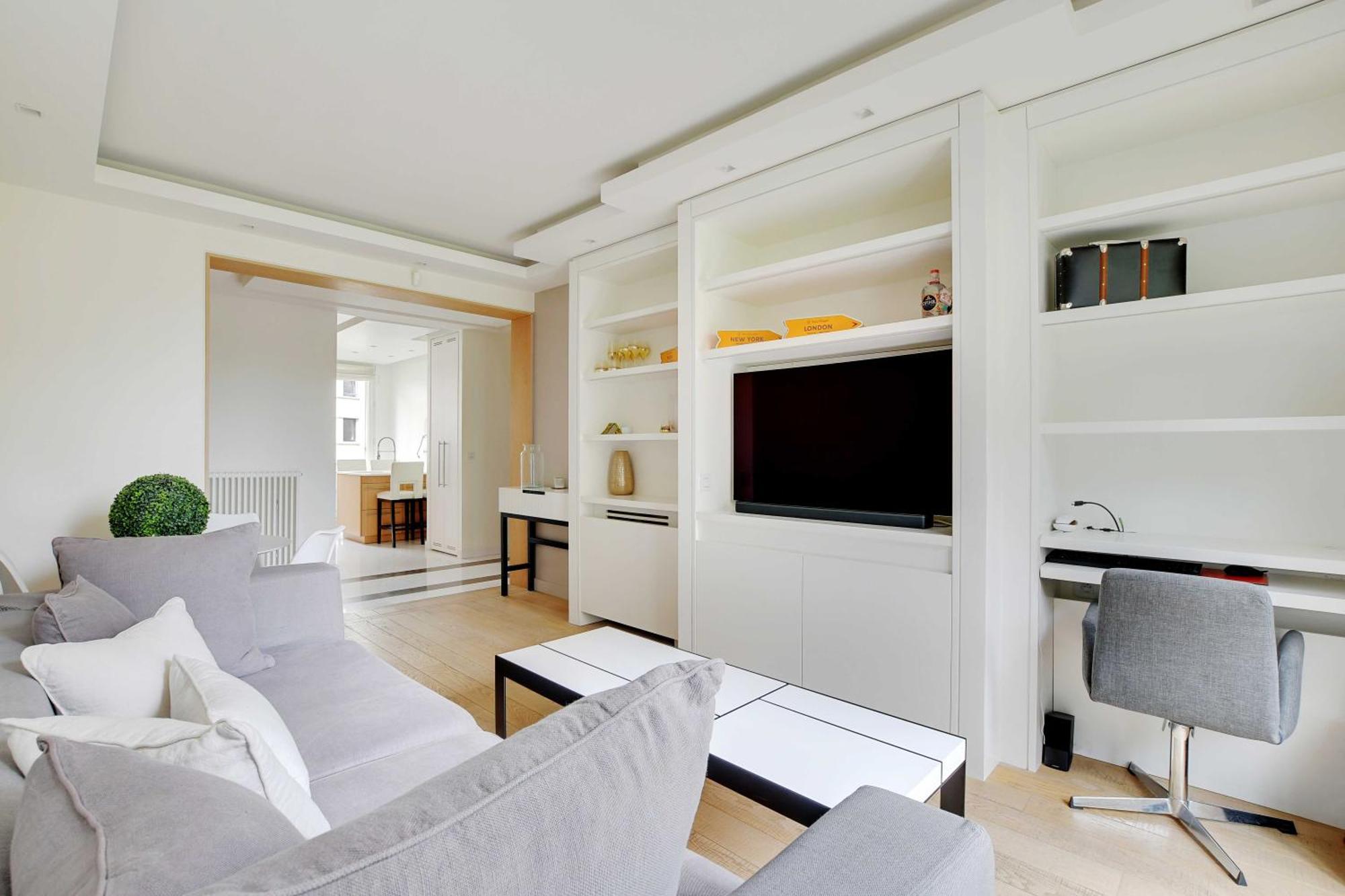 Apartment Charming Appt With A-c- 1bd-2p - Tour Eiffel Paris