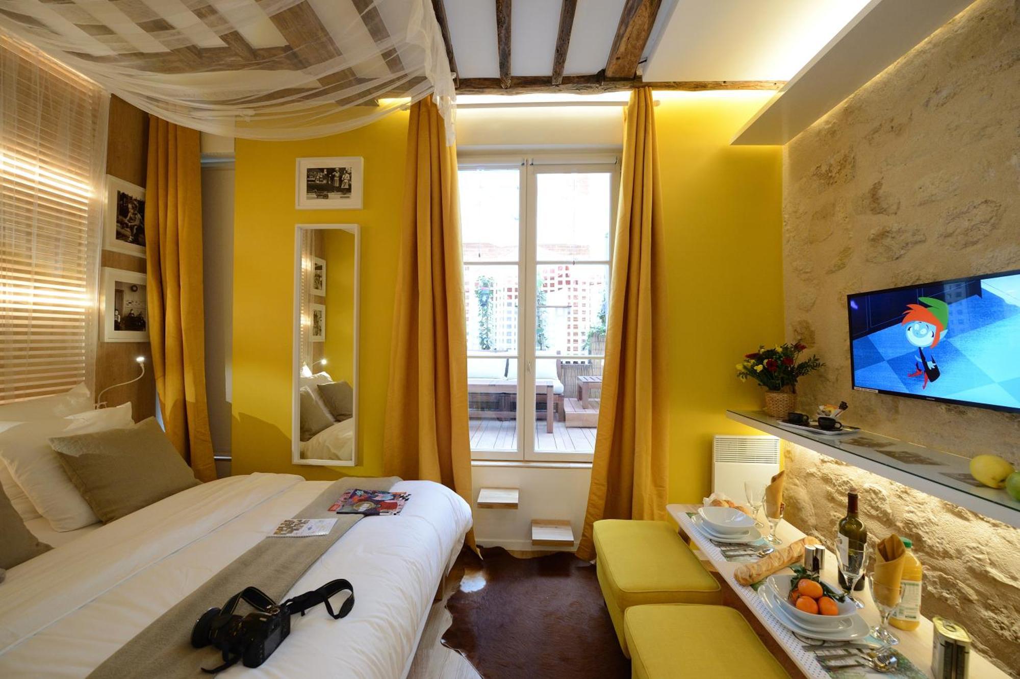 Les Patios Du Marais 2 Appartement *