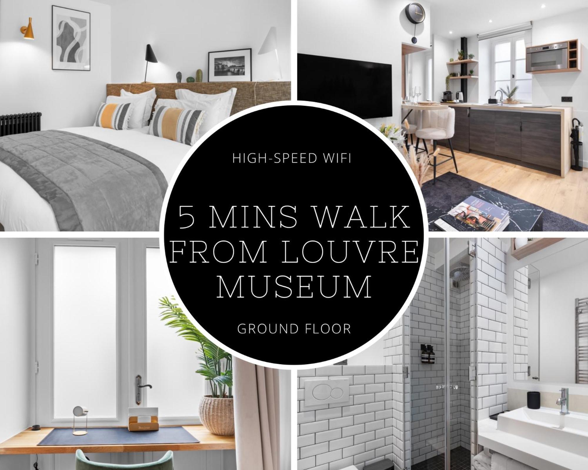 Apartamento 30m2 Cosy A 5 Min A Pied Du Musee Du Louvre Paris