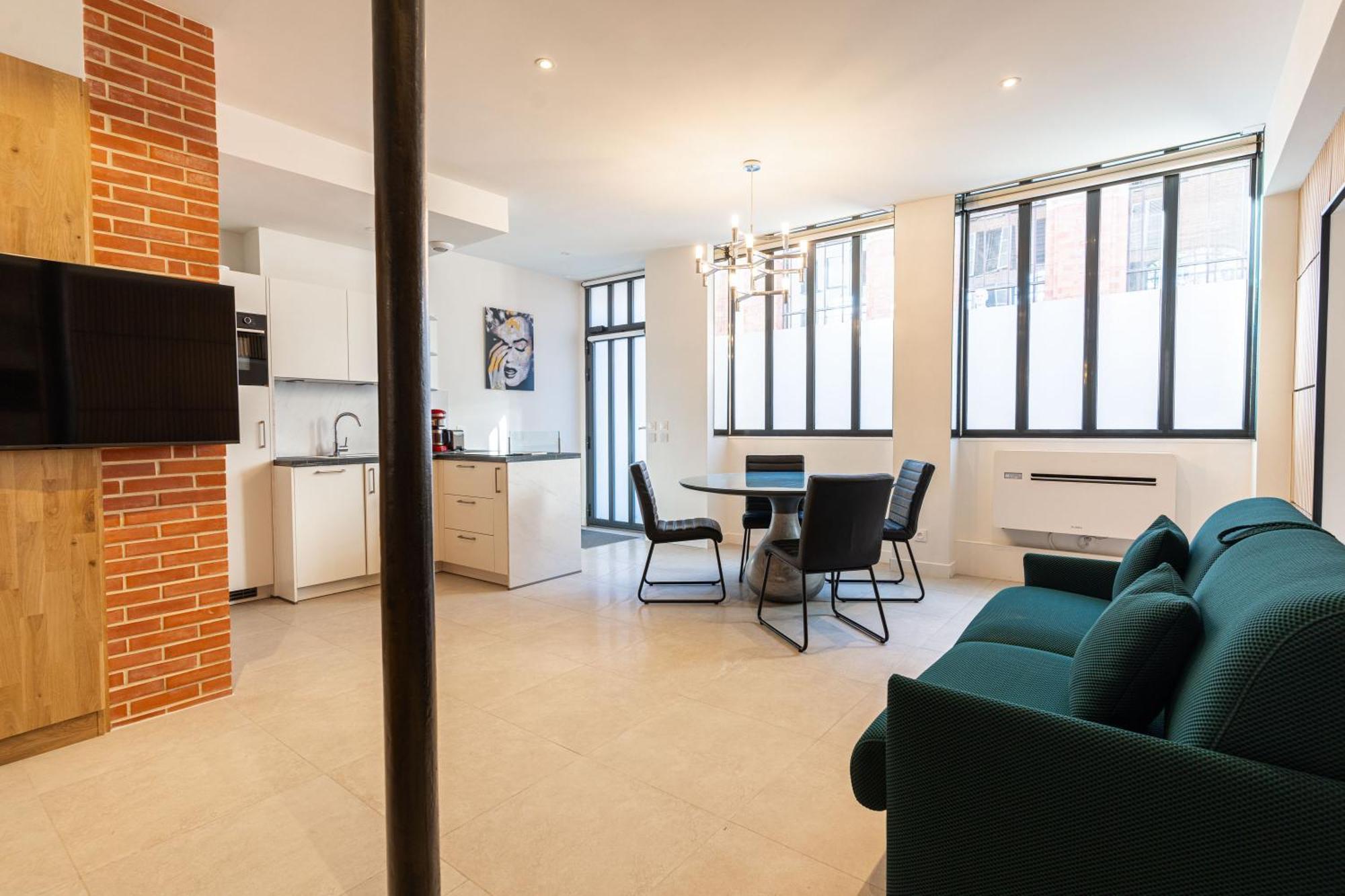 Apartment Loft 1 Bedroom Jardin Des Plantes Ac By Lcc Agency *