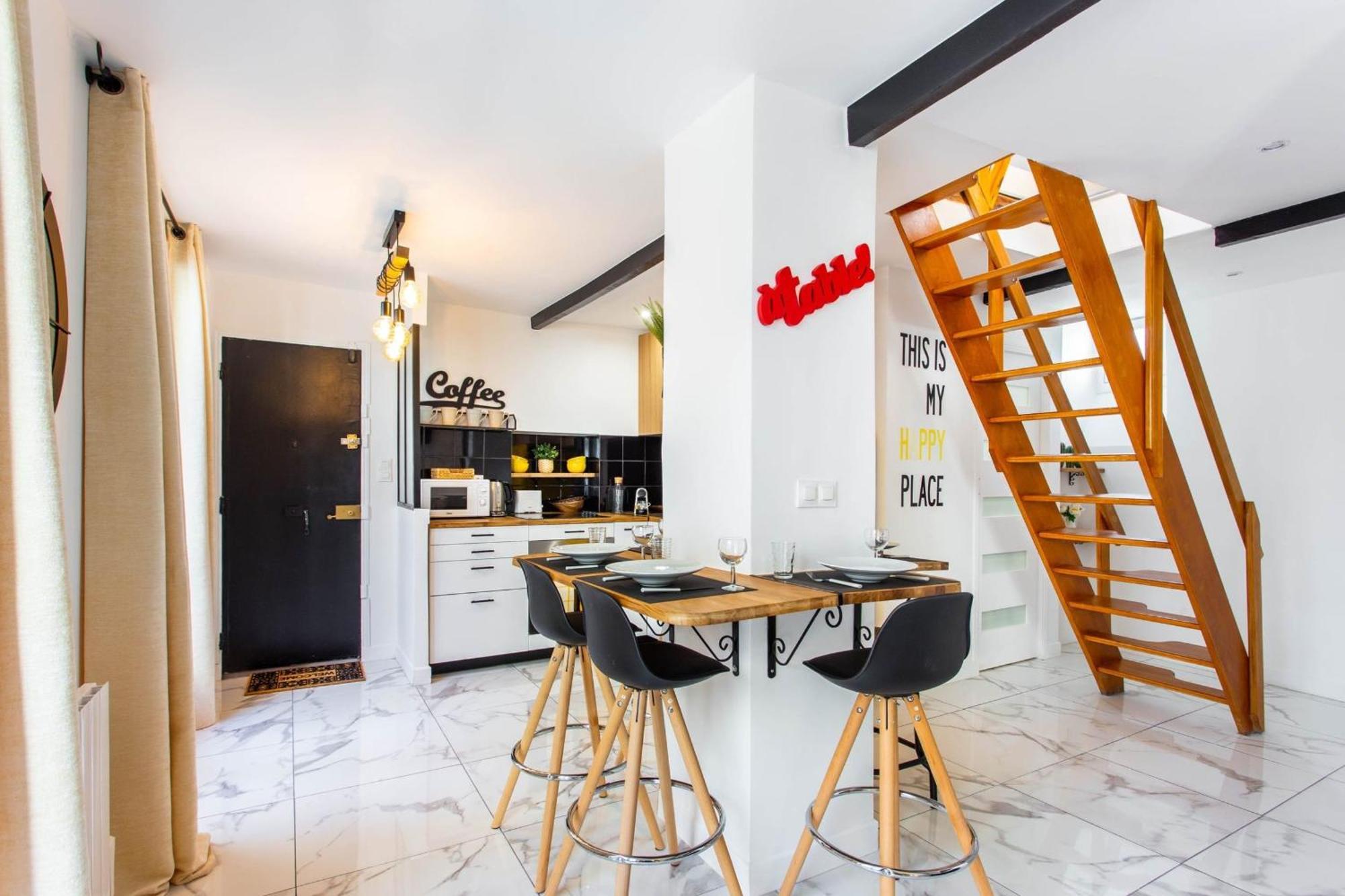 Exquisite Duplex - 6p - Montorgueil Apartment *