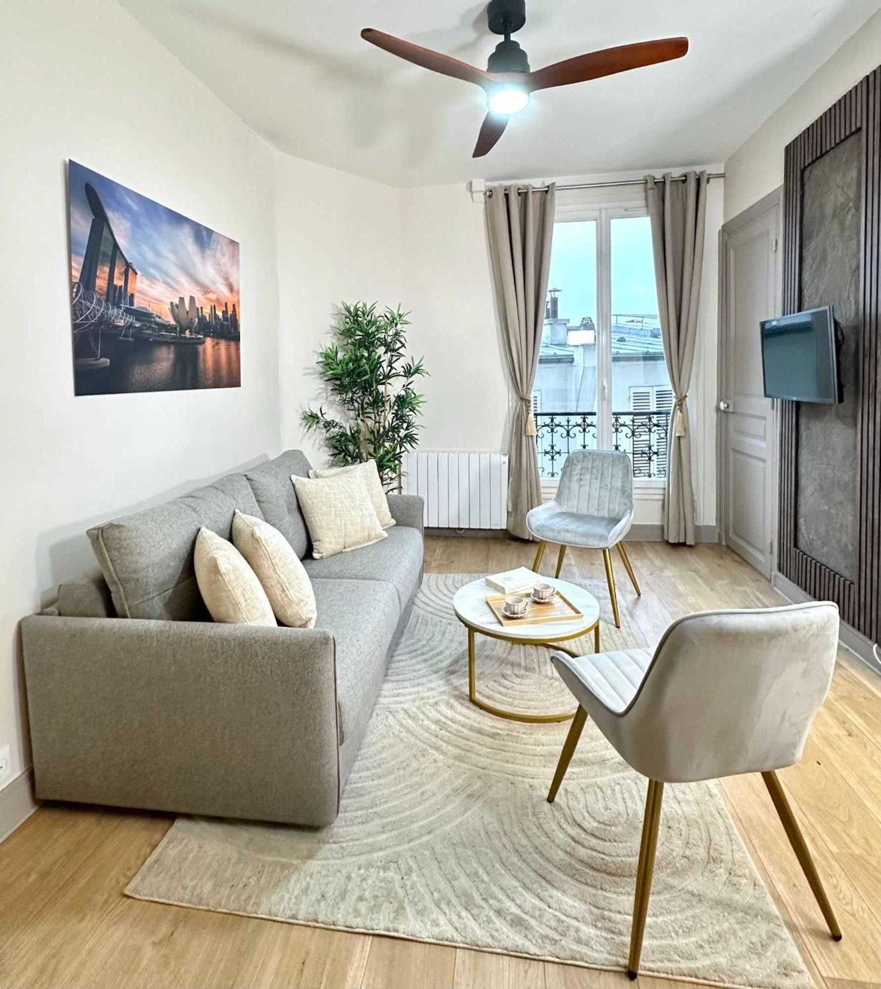 Beautiful Studio Front Of Sacre-coeur Appartement