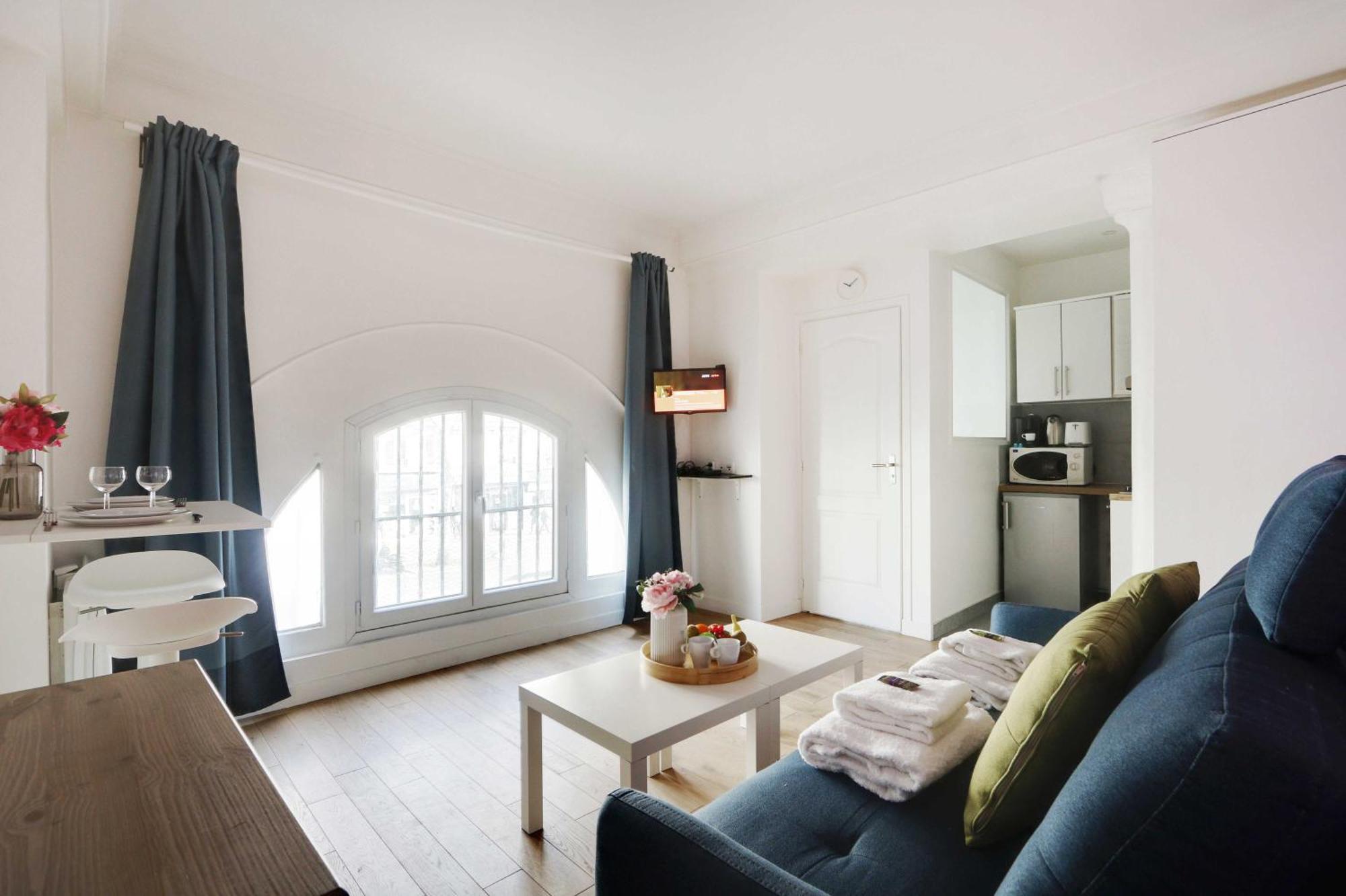 Apartment Atypical Bright - 2p - Gare Du Nord Paris