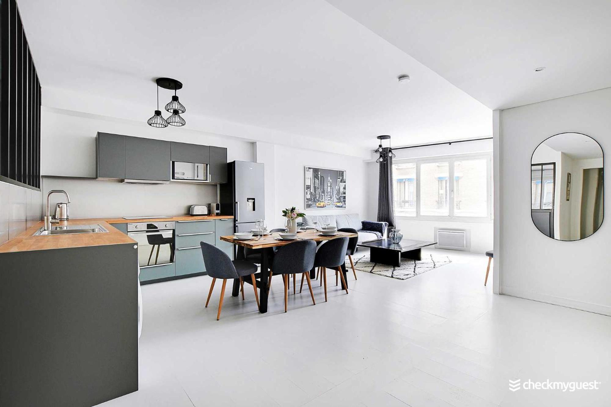 Lovely - 3br - 6p - Near Convention Appartement