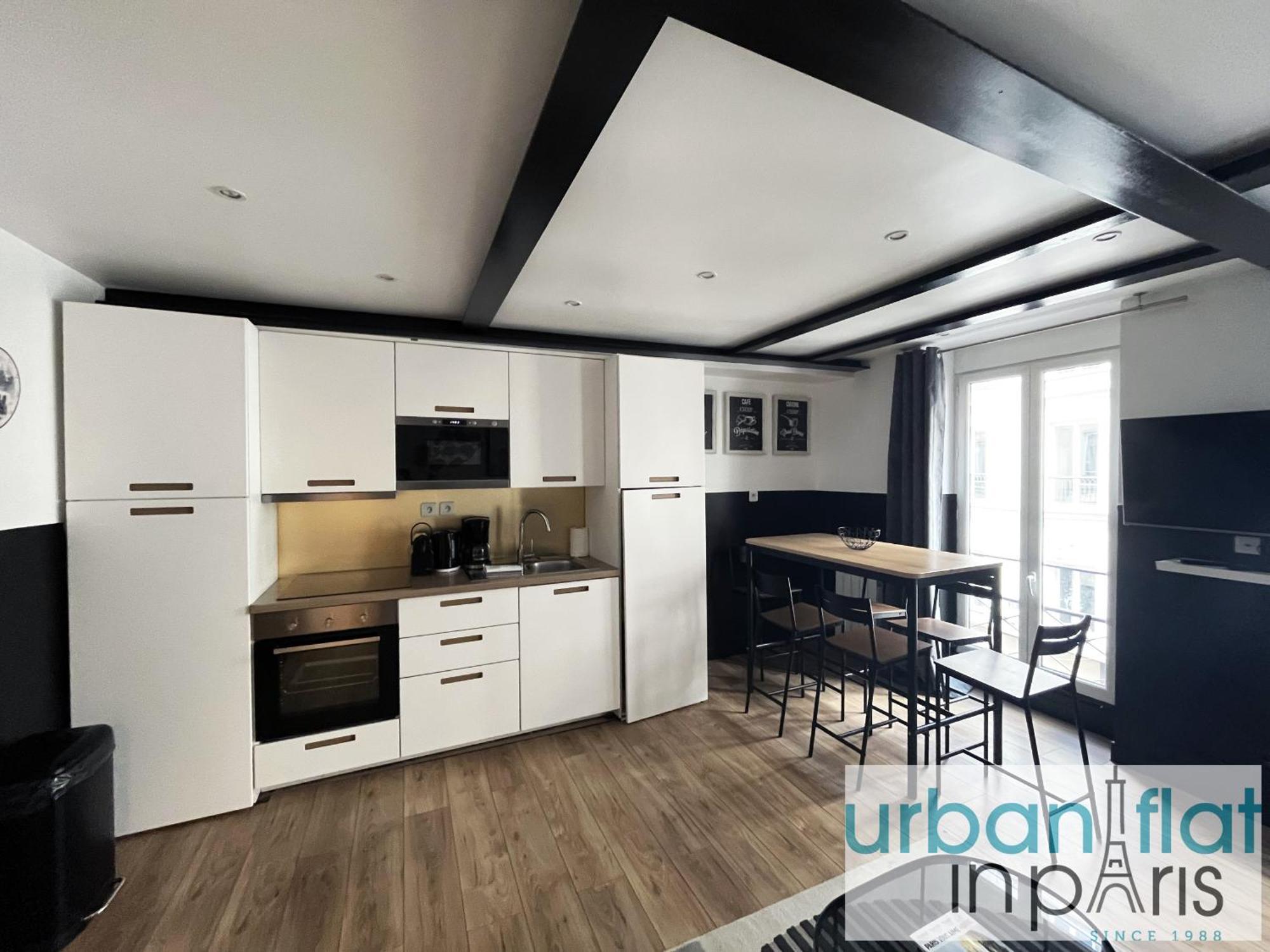 Urban Flat 13 - Pretty 2 Bedroom Parisian Flat Apartment