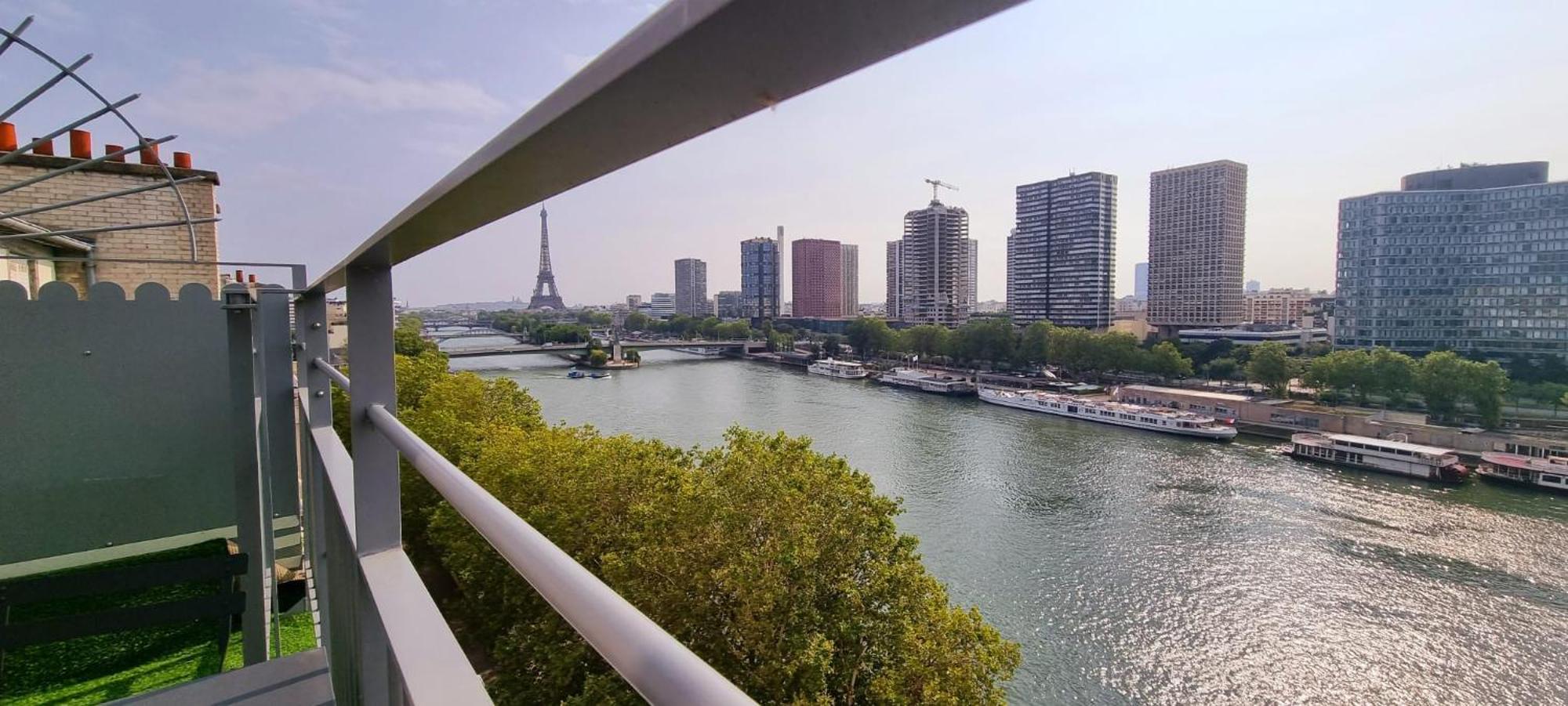 Vue Tour Eiffel 16 Eme Appartement