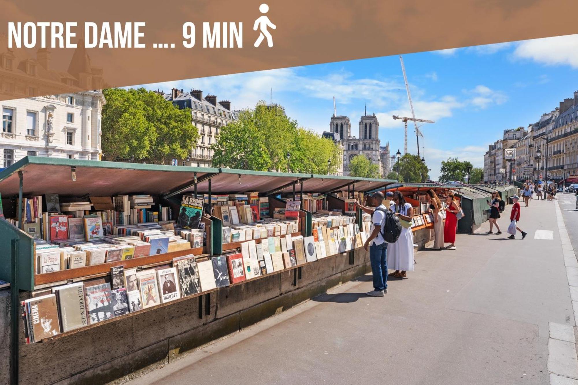 Cosy A 9 Min A Pied De La Cathedrale Notre Dame Apartment Paris