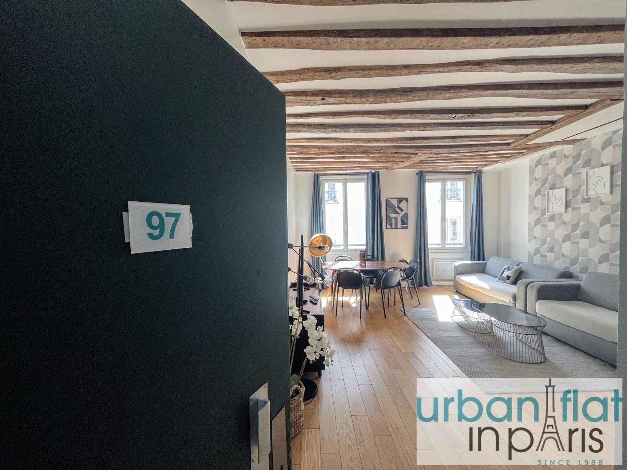 Urban Flat 97 - Spacious 1 Bedroom In * Paris