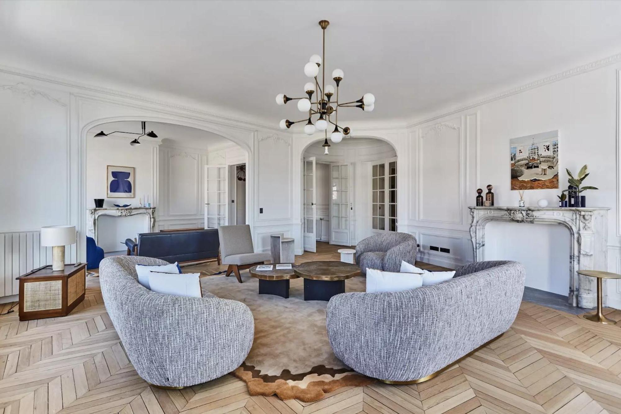 Apartment Luxueux Familial 5 Bd, Parc Monceau Paris