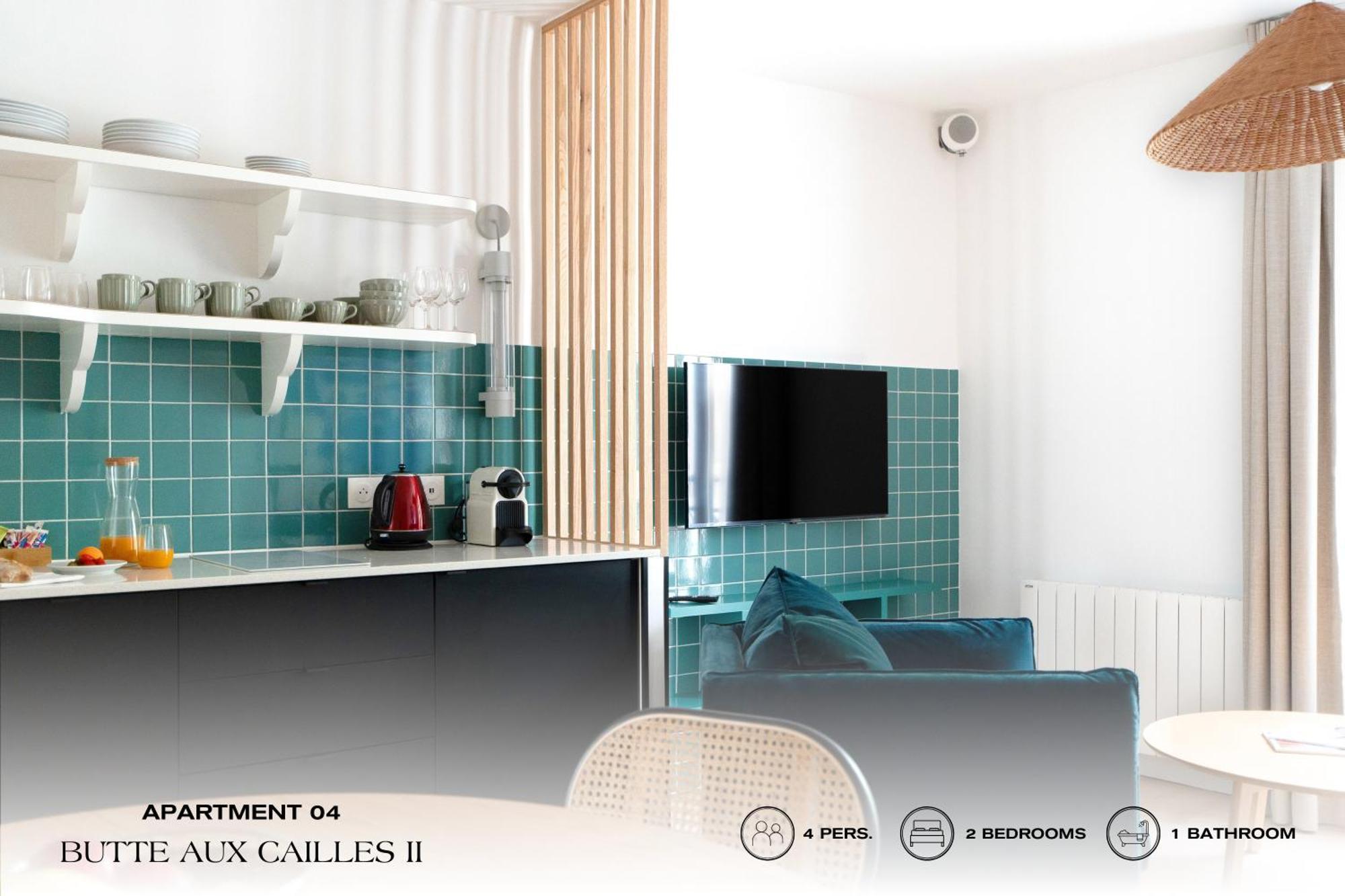 Beauquartier - Butte Aux Cailles Ii Apartamento *