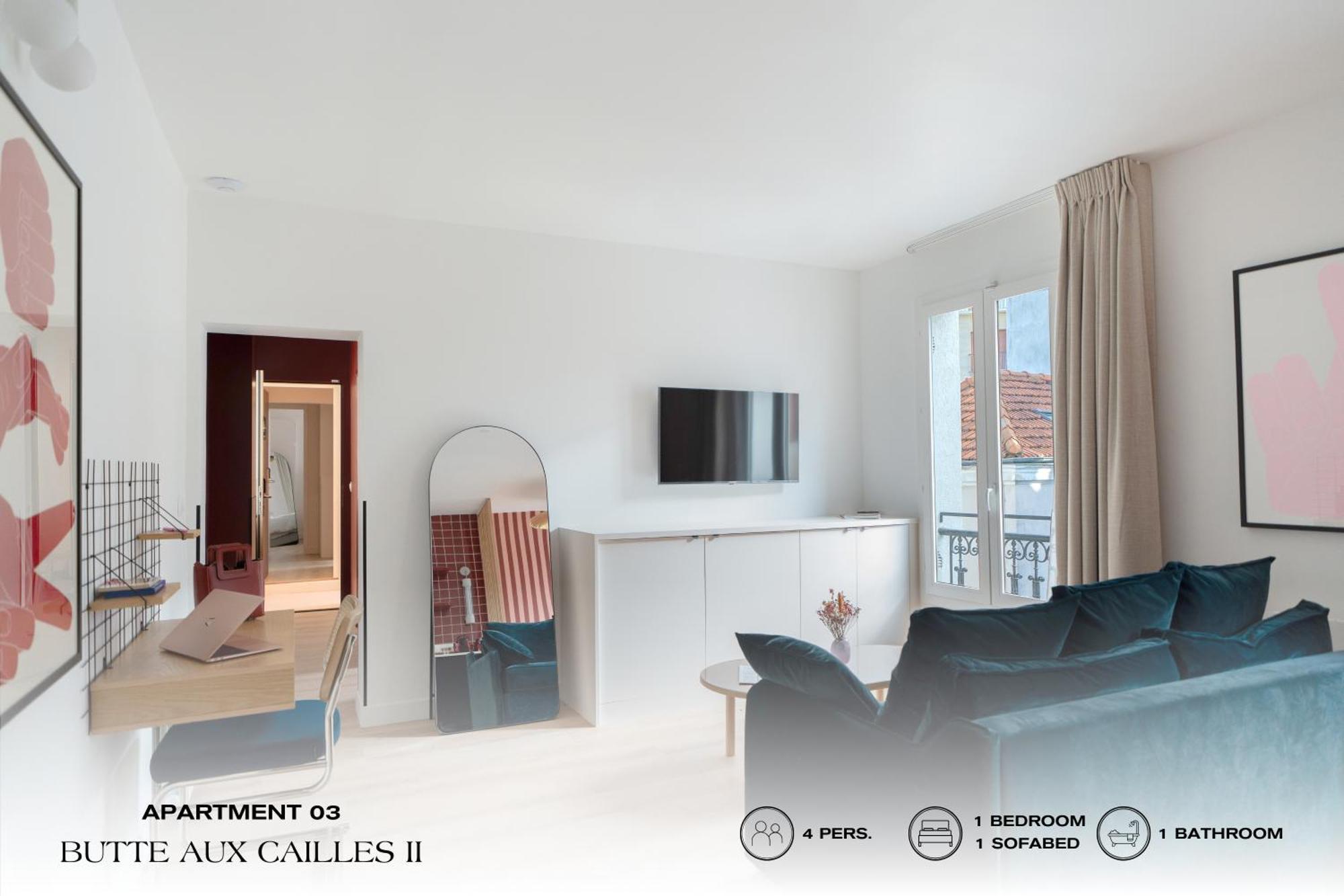 Beauquartier - Butte Aux Cailles Ii Apartamento