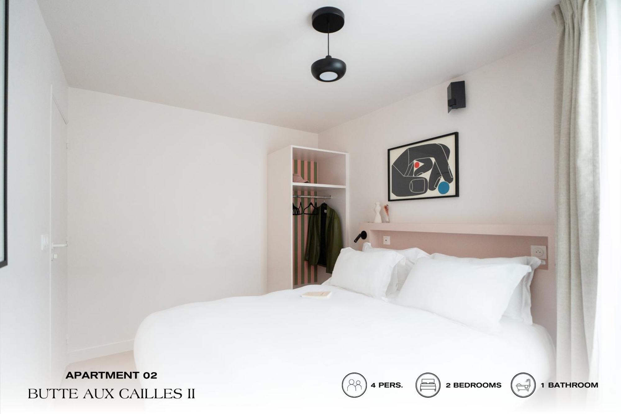 Apartamento Beauquartier - Butte Aux Cailles Ii *
