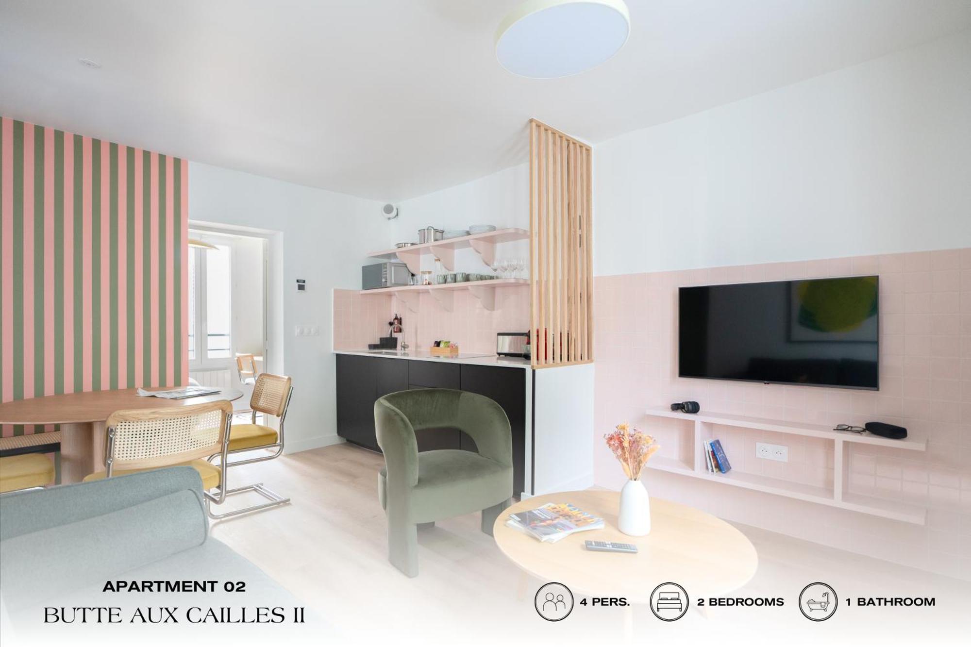 Beauquartier - Butte Aux Cailles Ii Apartamento Paris