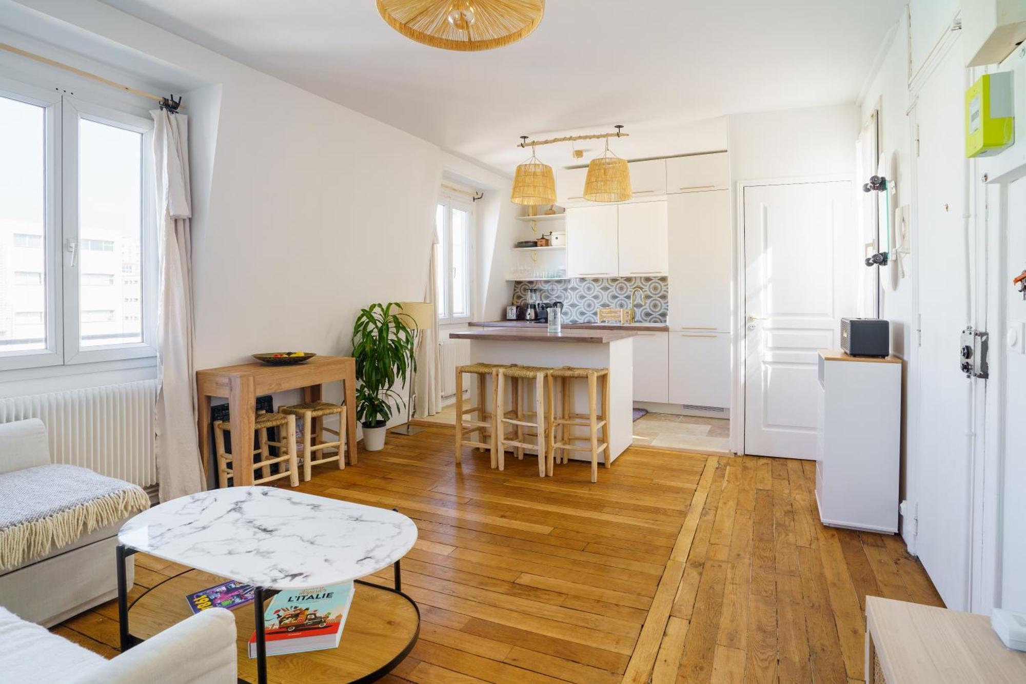 Bright & Serene 1bd Retreat Canal Saint-martin *