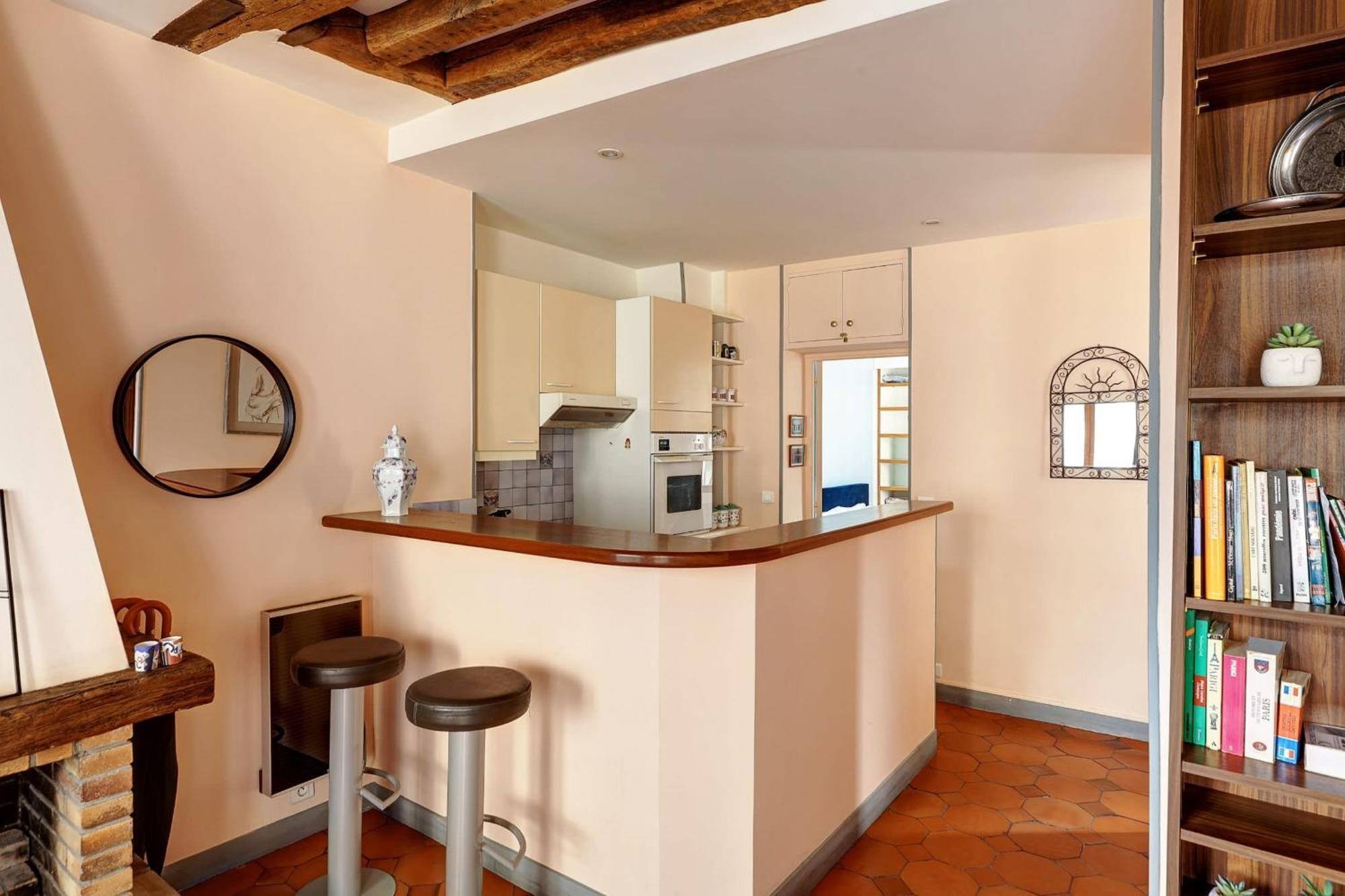 Apartamento The Heart Of Le Marais - 1br - Cityapartmentstay Paris