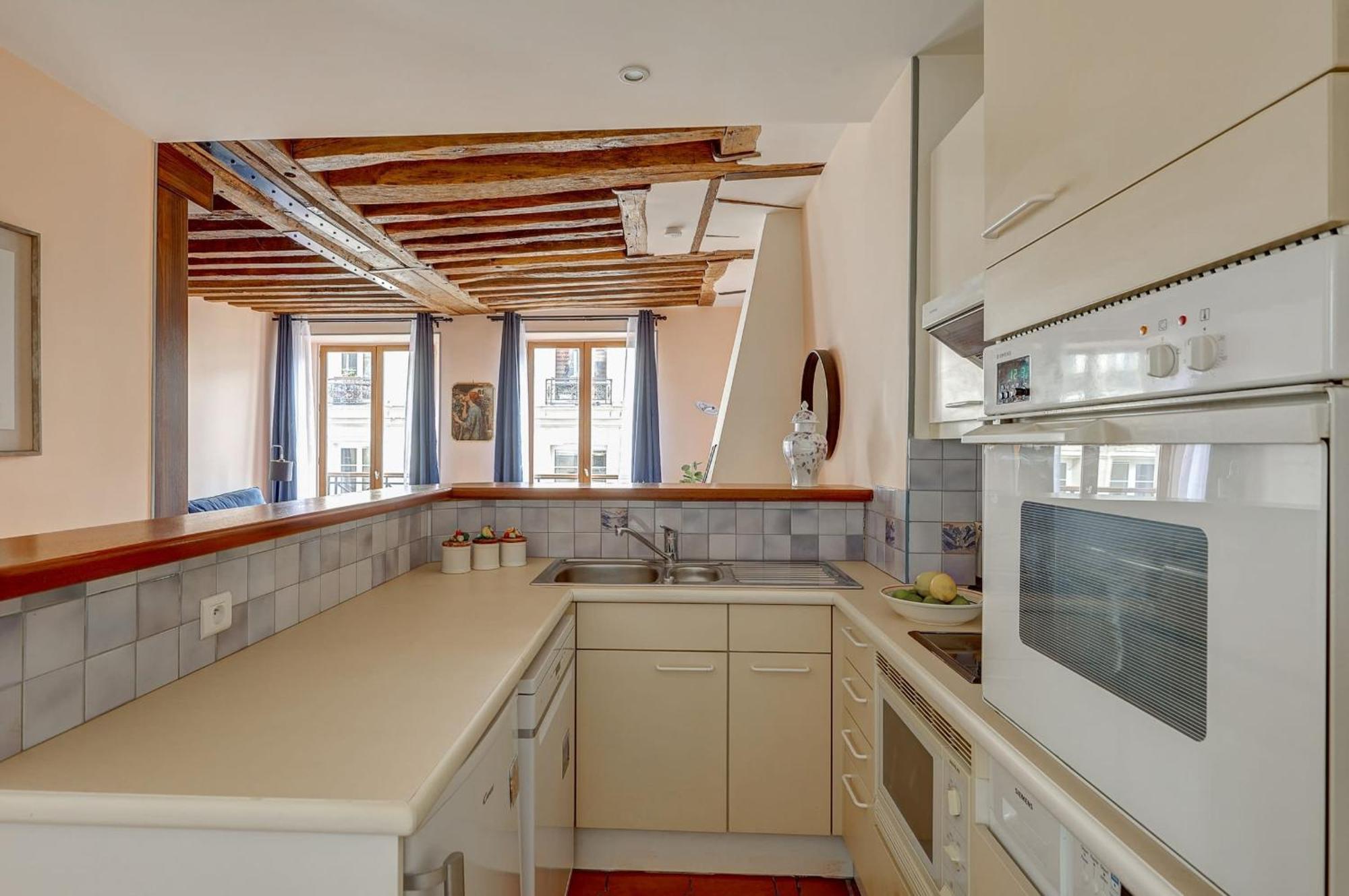 Apartamento The Heart Of Le Marais - 1br - Cityapartmentstay *