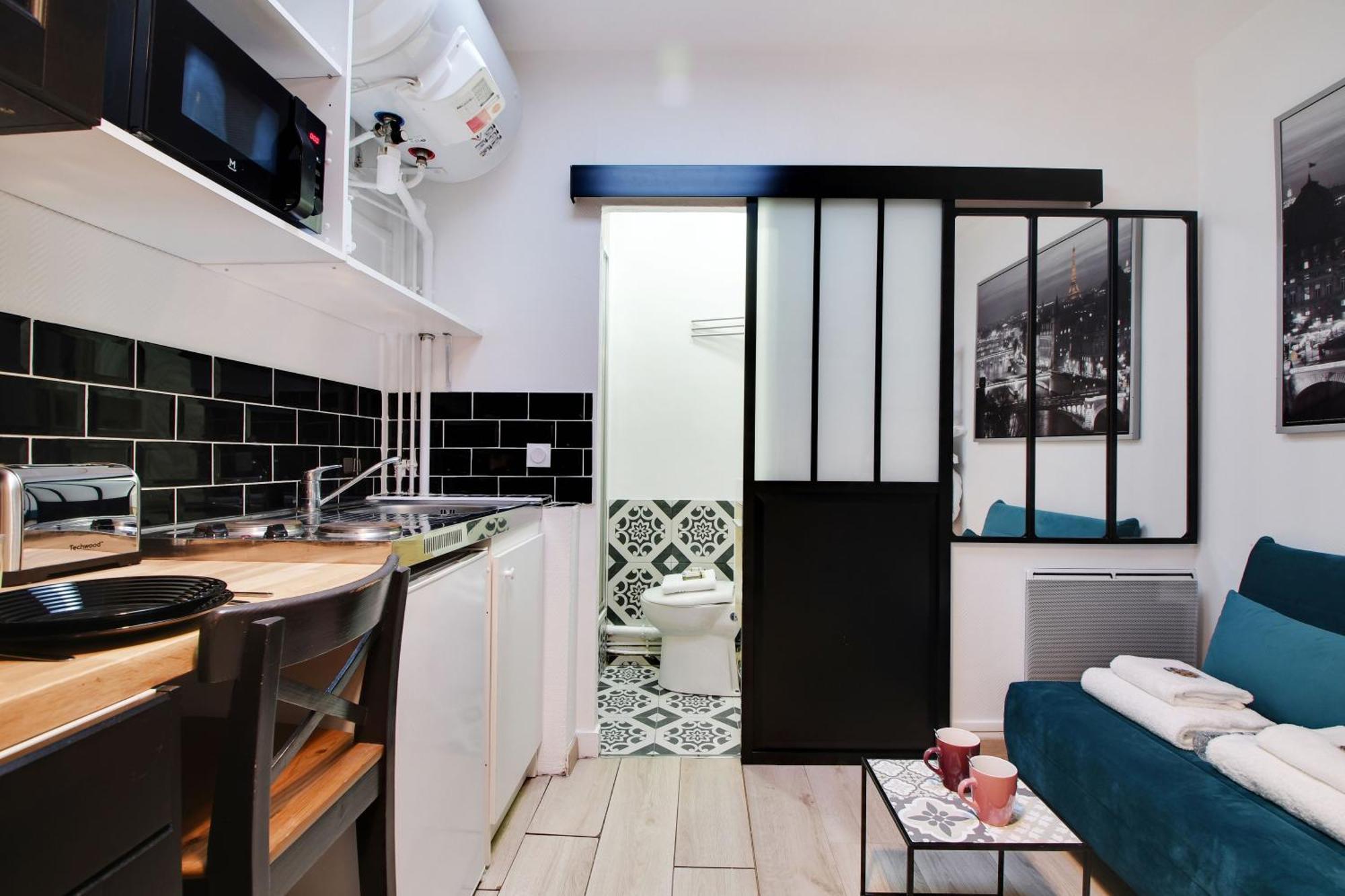Appartement Comfortable Studio Porte-dauphine Paris