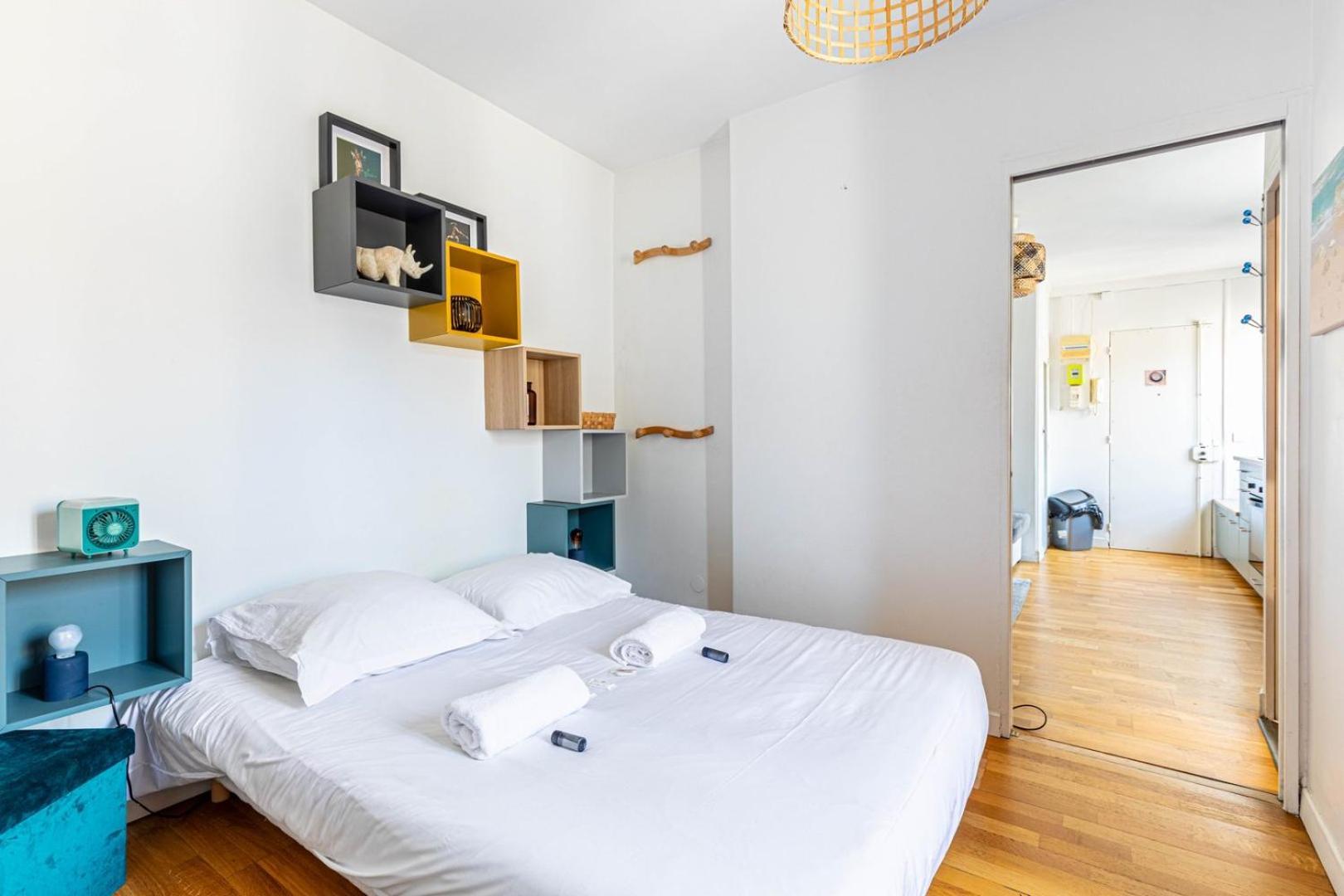 Apartment Guestready - Pour 2 A Deux Pas Du Metro Paris