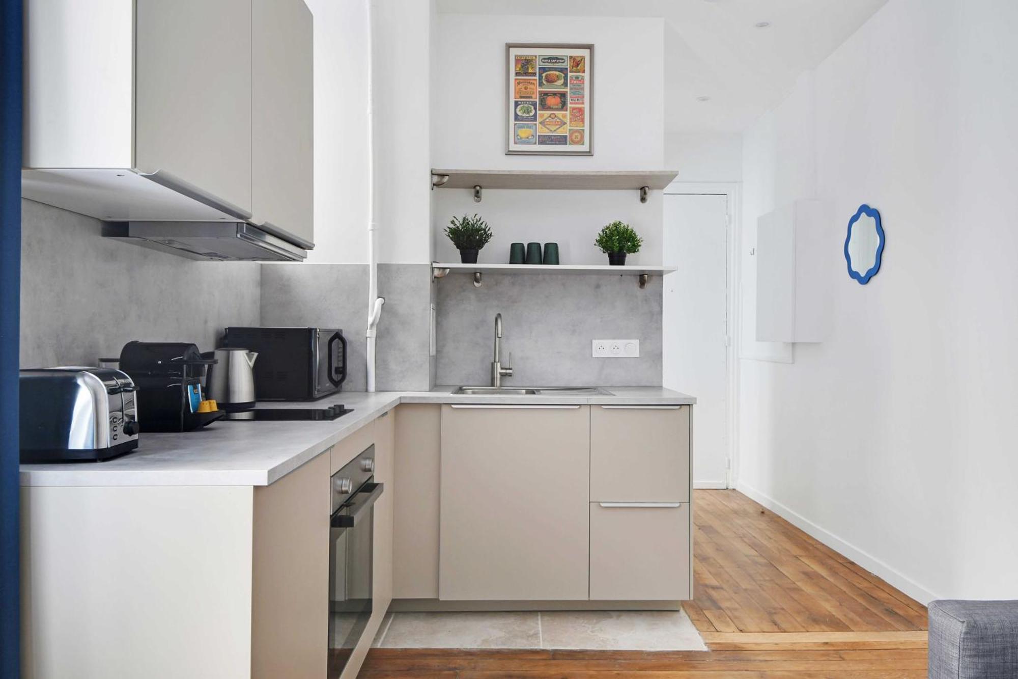 Charming -1br-4p- Gare Montparnasse Apartment