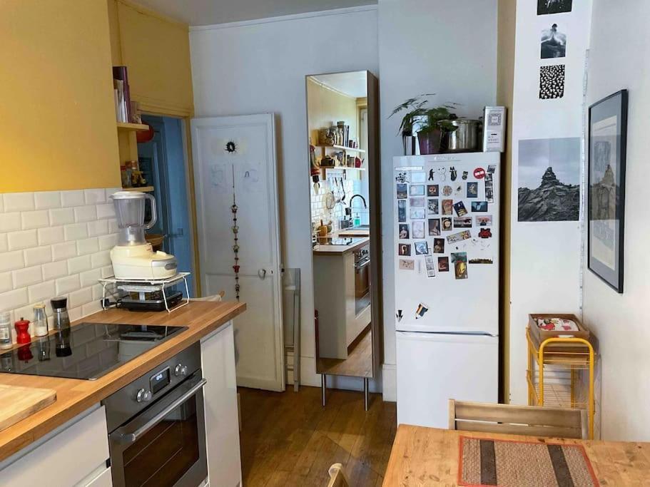 Quiet 2rooms Big Kitchen Canal Saint Martin Apartment Paris