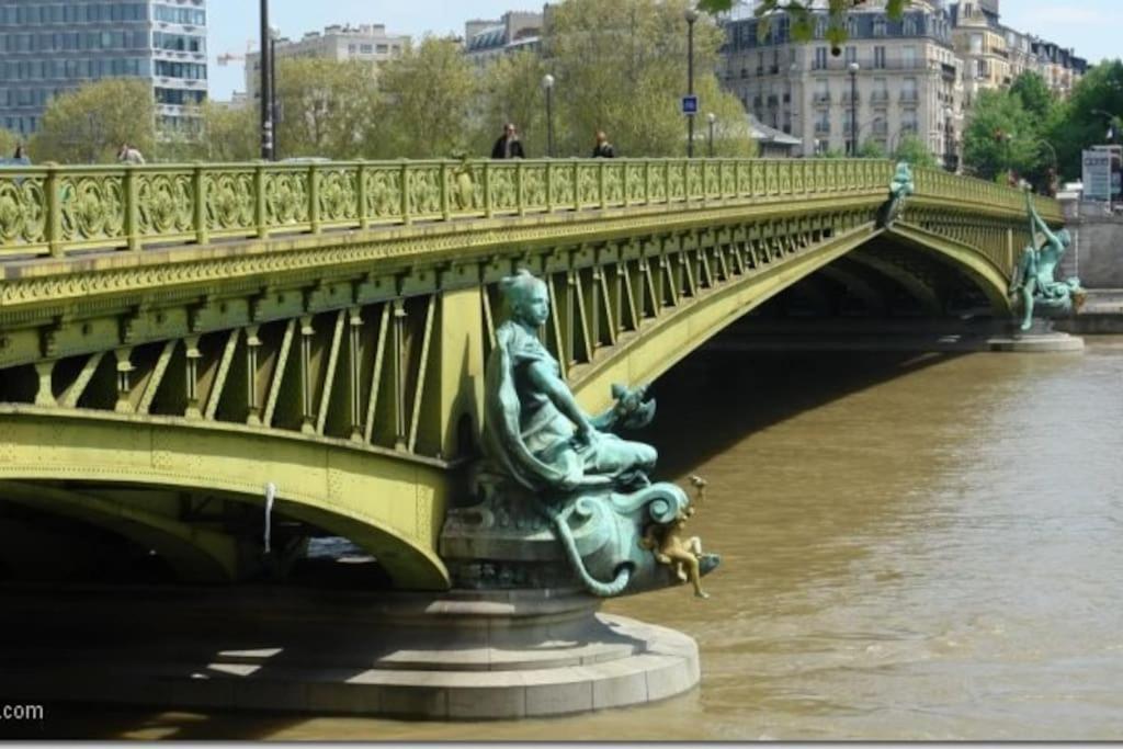 Mirabeau - View Seine & Tour Eiffel Paris