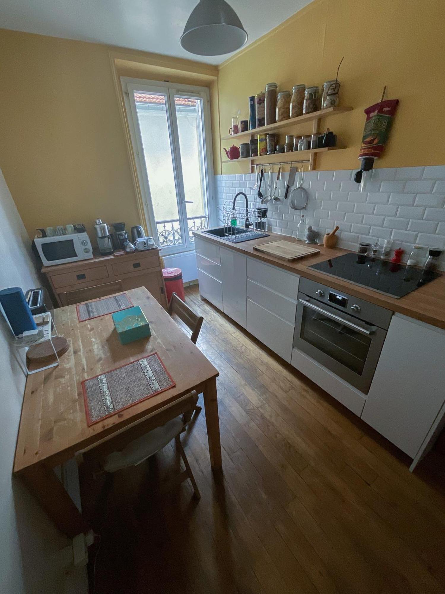 Apartment Quiet 2rooms Big Kitchen Canal Saint Martin *