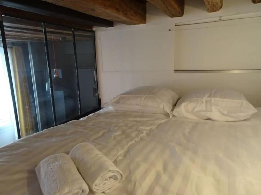 Appartement Bel Parisien, Typique Du Marais *