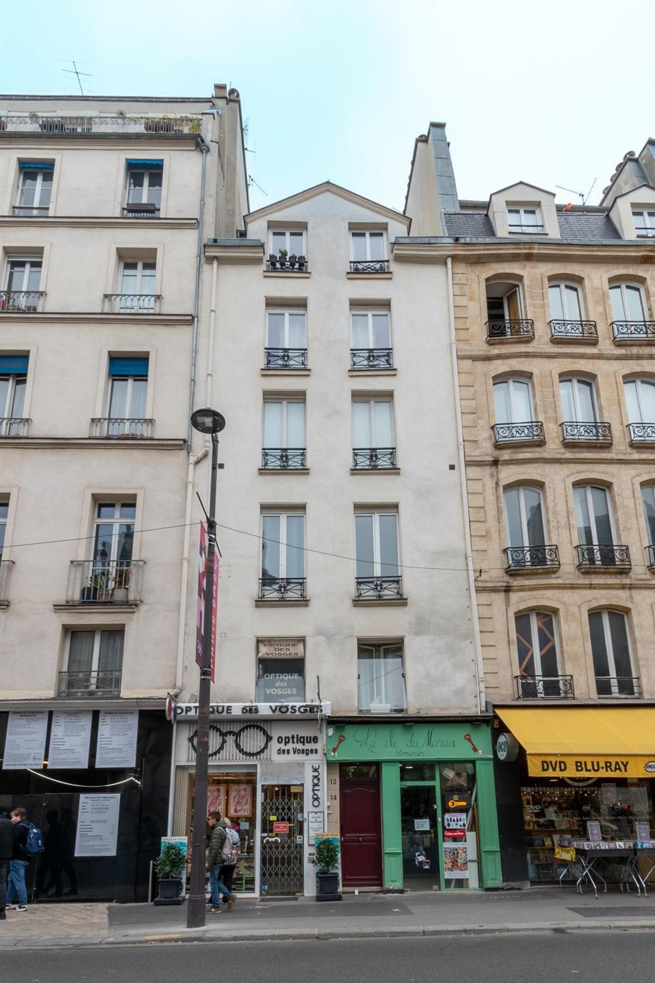 Apartment Charmant Studio Refait A Neuf Marais *