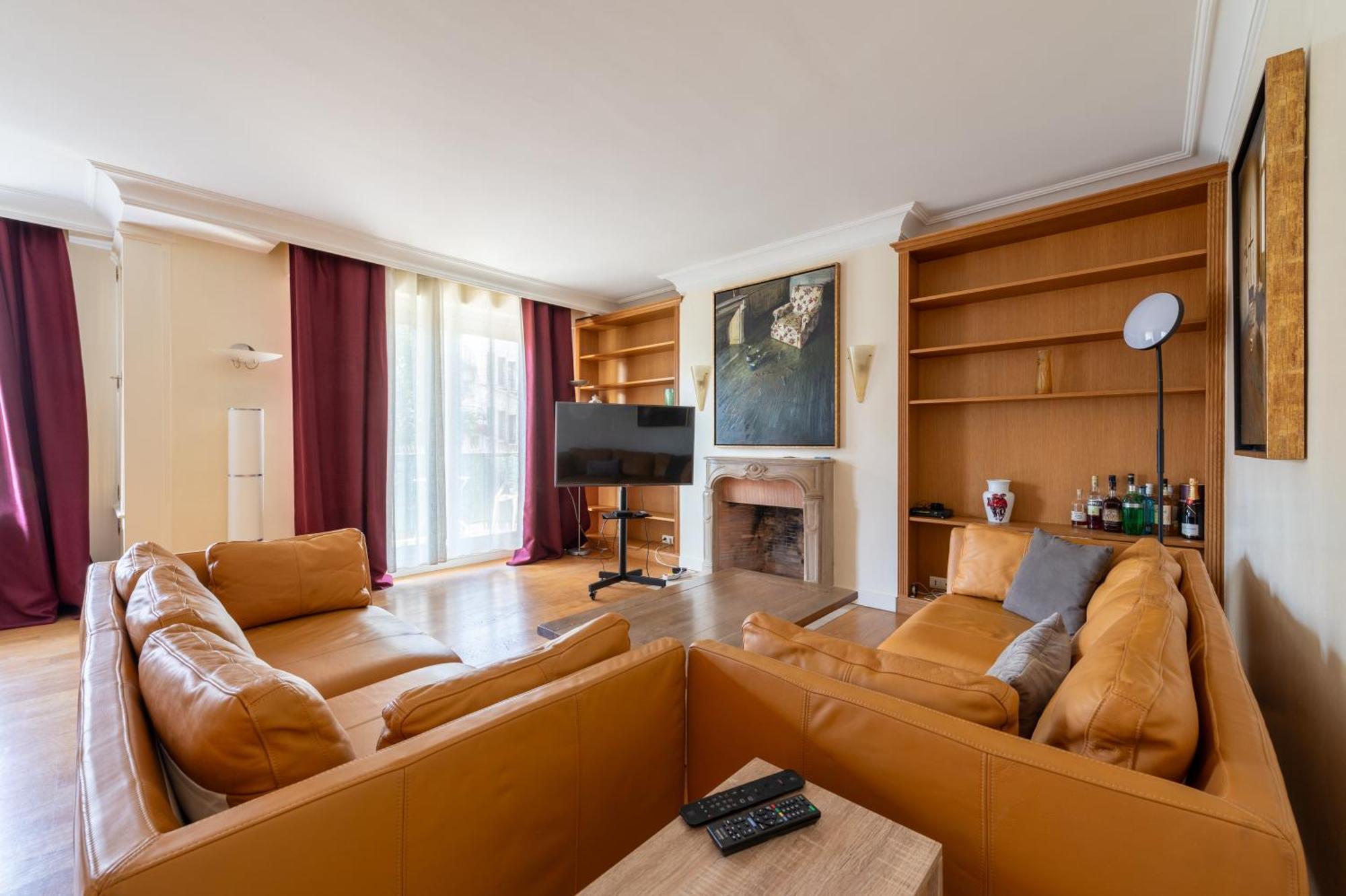 Apartment Spacious 3bd Family Auteuil Paris